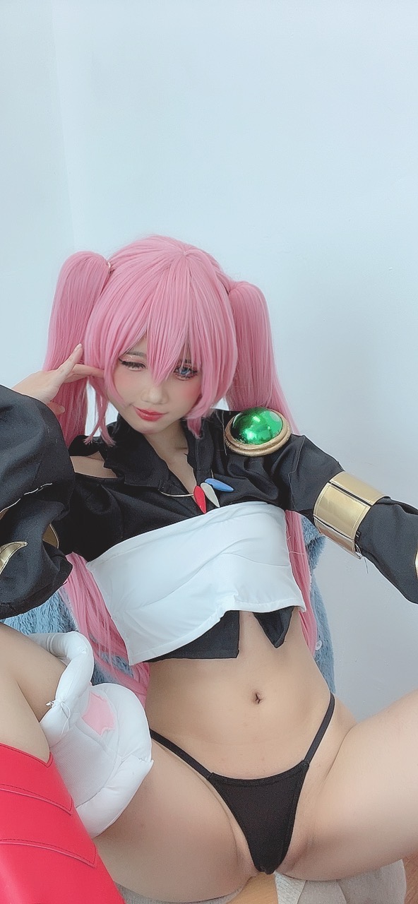 越南coser-PoppaChan NO.041 Milim Nava (Tensei Shitara Slime Datta Ken) [119P8V-766MB]-Selfies [79]_第3集