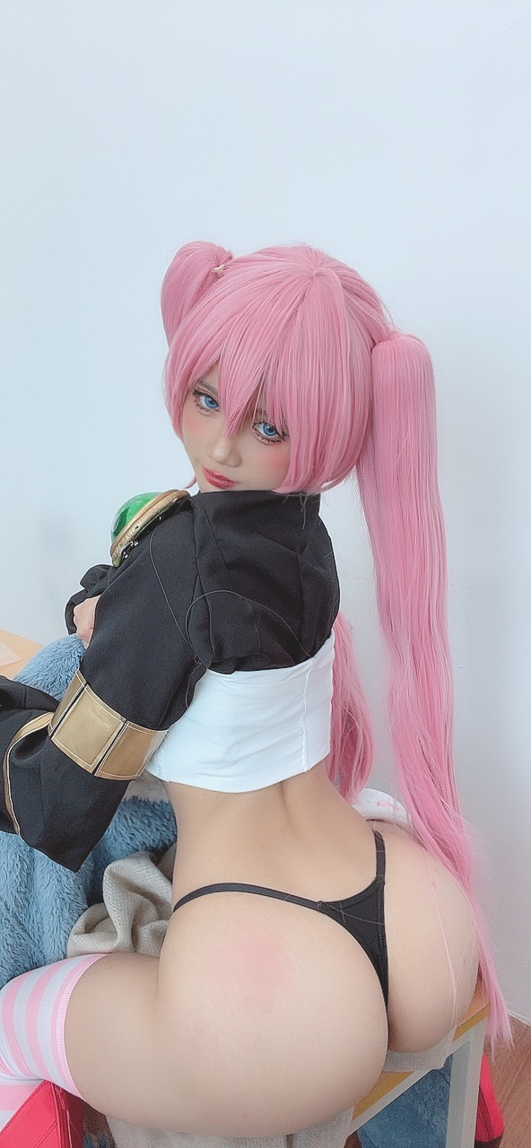 越南coser-PoppaChan NO.041 Milim Nava (Tensei Shitara Slime Datta Ken) [119P8V-766MB]-Selfies [79]_第4集