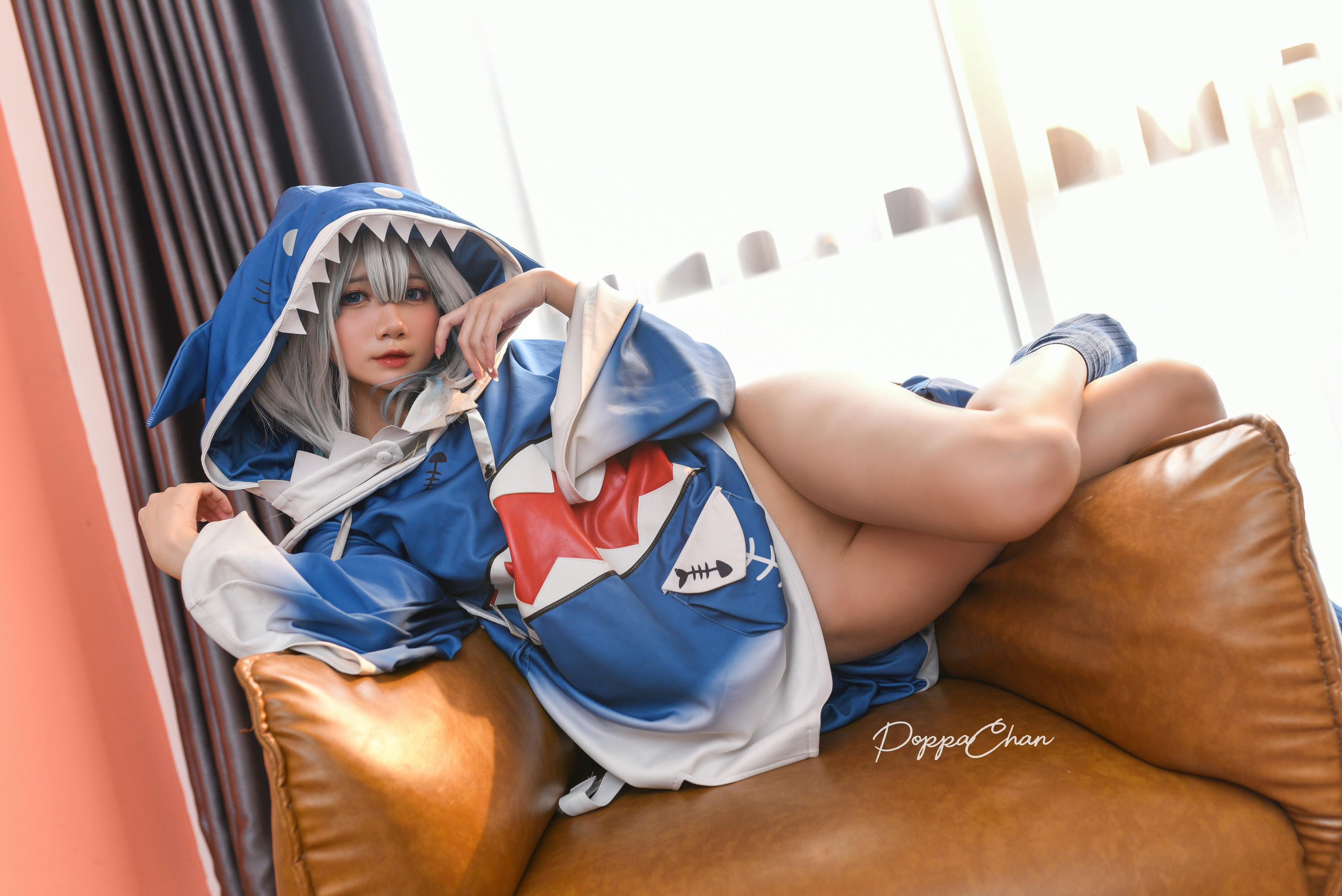 越南coser-PoppaChan NO.005 (ChanPoppa) [Gumroad] NOne Gawr Gura[48P-10V-725.9M]_第1集