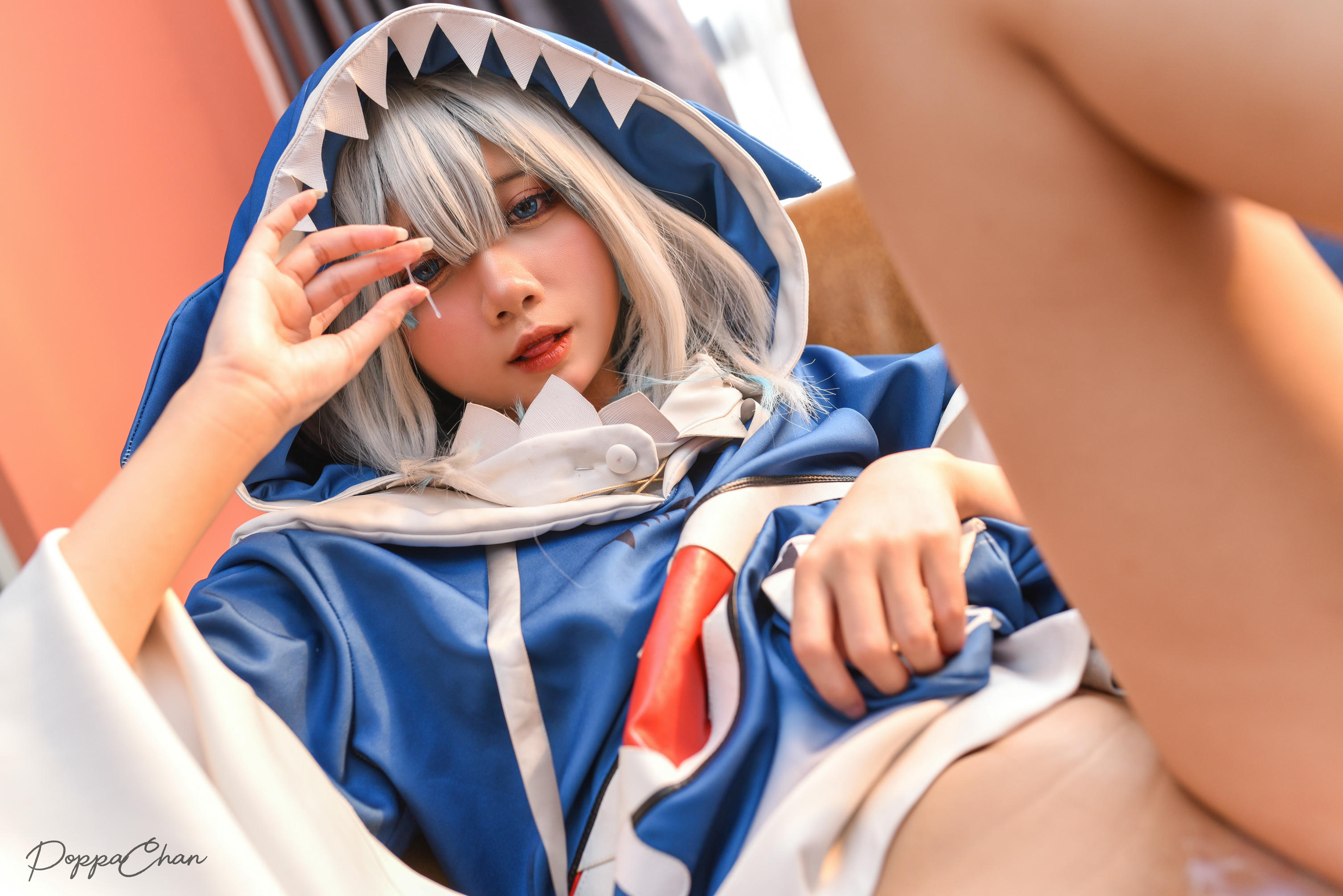 越南coser-PoppaChan NO.007 Gawr Gura[47P-220.5M]_第2集