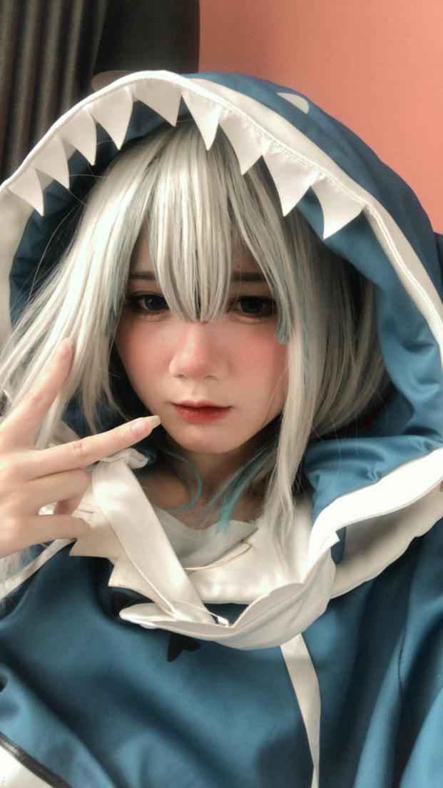 越南coser-PoppaChan NO.007 Gawr Gura[47P-220.5M]_第1集