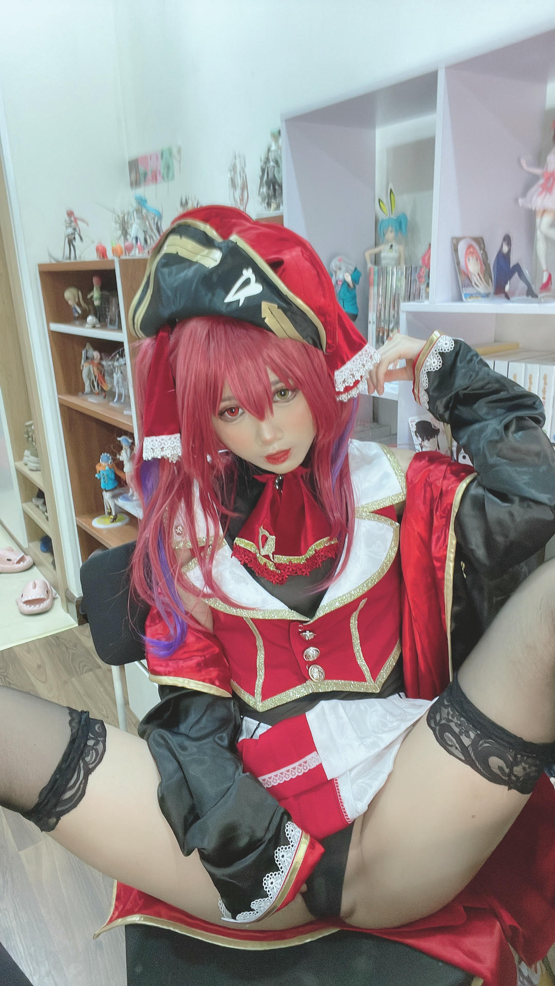 越南coser-PoppaChan NO.008 Houshou Marine[94P-427.5M]_第4集