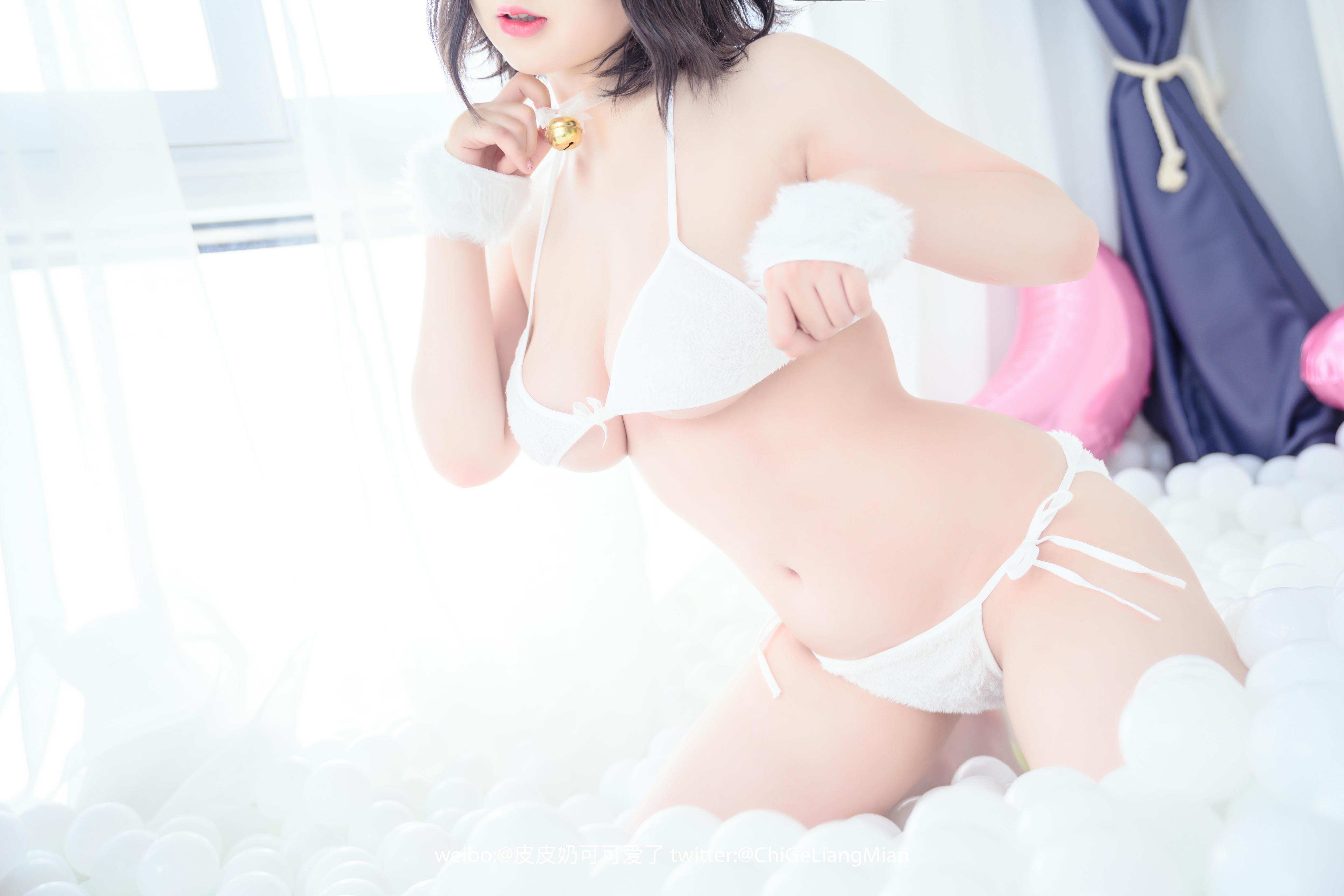 皮皮奶可可爱了啦 NO.014 白猫 [50P-524MB]_第2集
