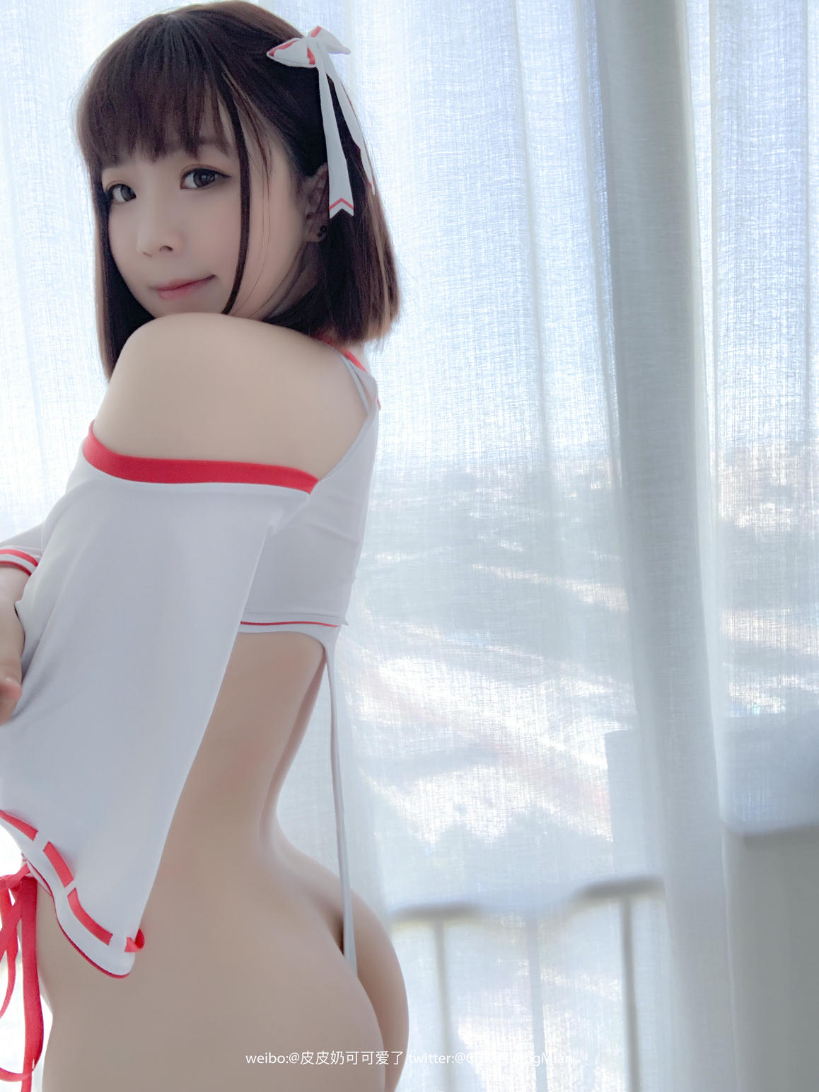 皮皮奶可可爱了啦 NO.017 高叉巫女 [73P1V-221MB]_第4集