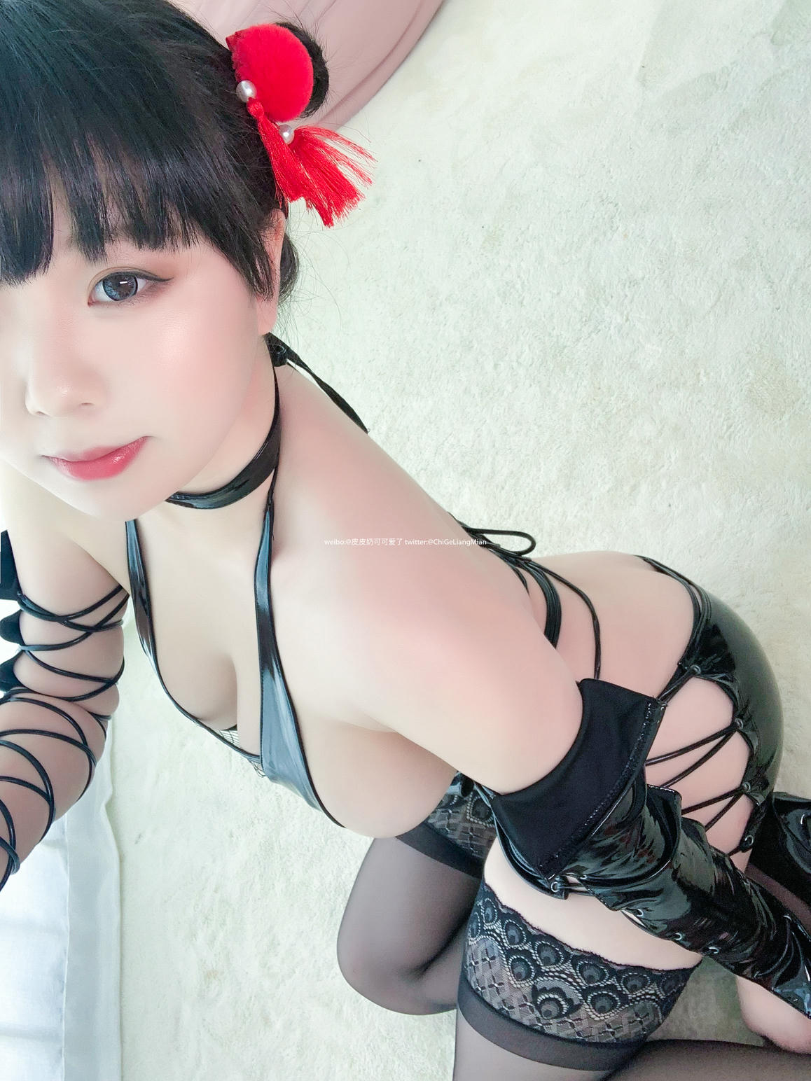 皮皮奶可可爱了啦 NO.021 忍者皮衣 [45P-175MB]_第2集