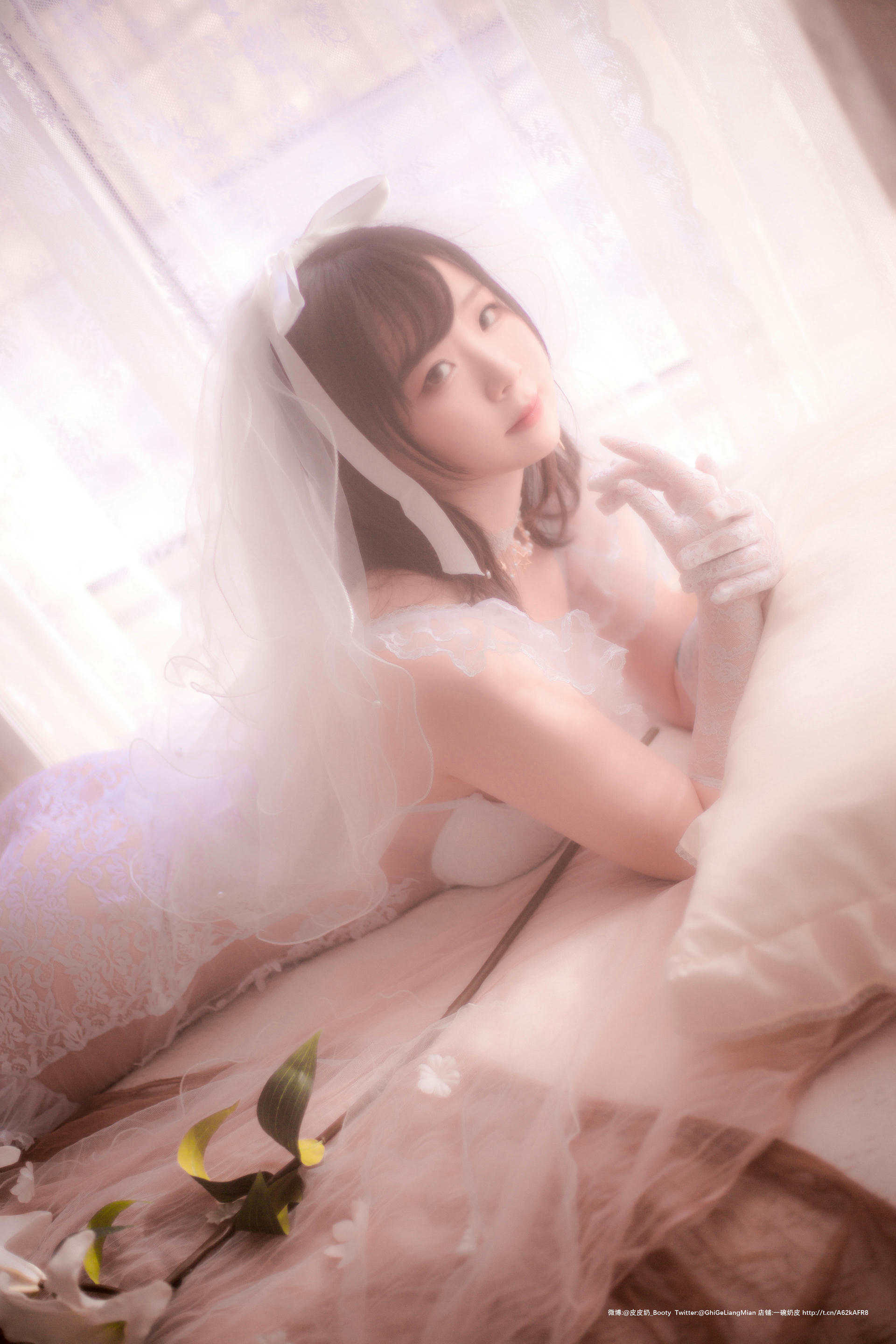 皮皮奶可可爱了啦 NO.024 朦胧婚纱 [66P-56MB]_第2集