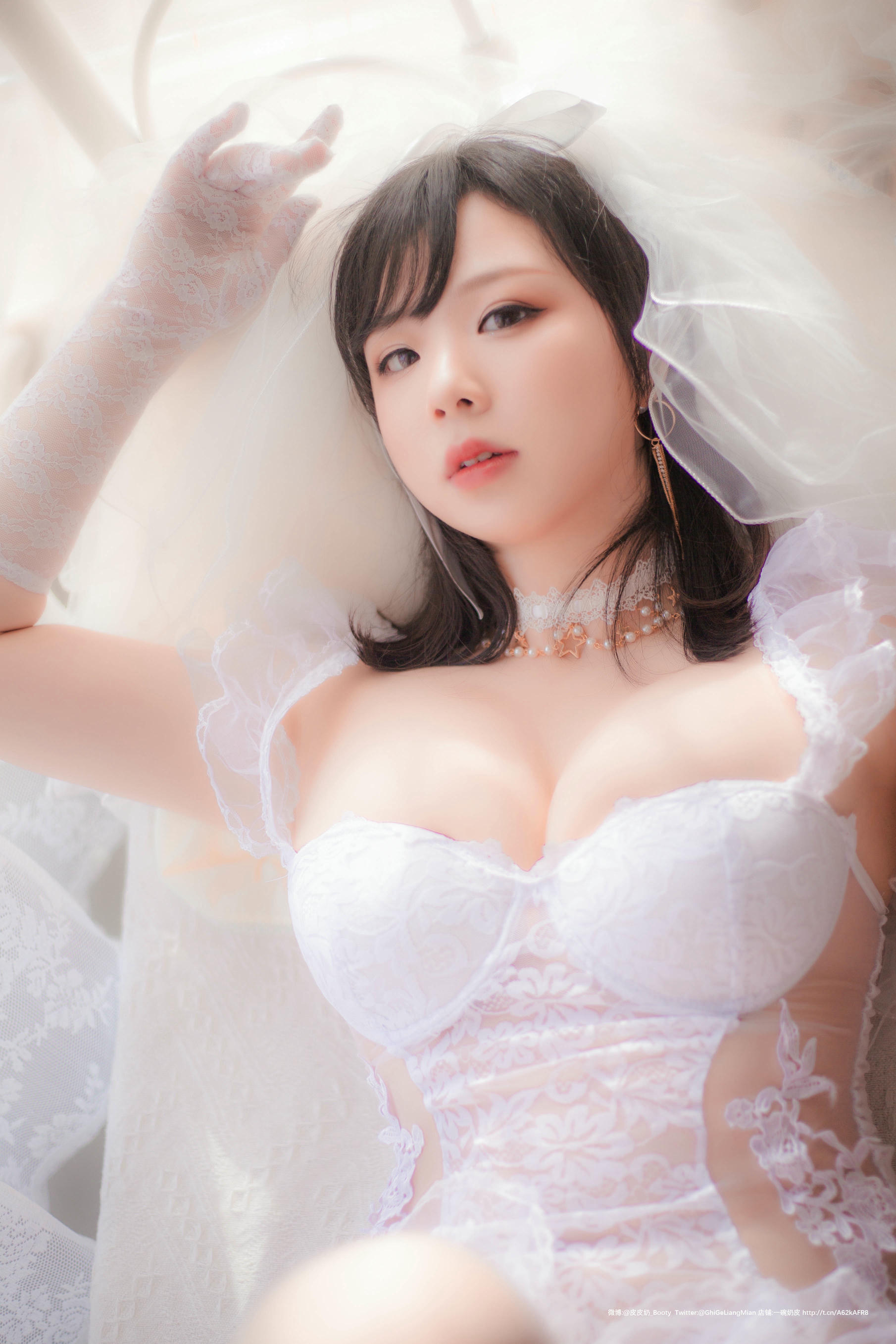皮皮奶可可爱了啦 NO.024 朦胧婚纱 [66P-56MB]_第4集