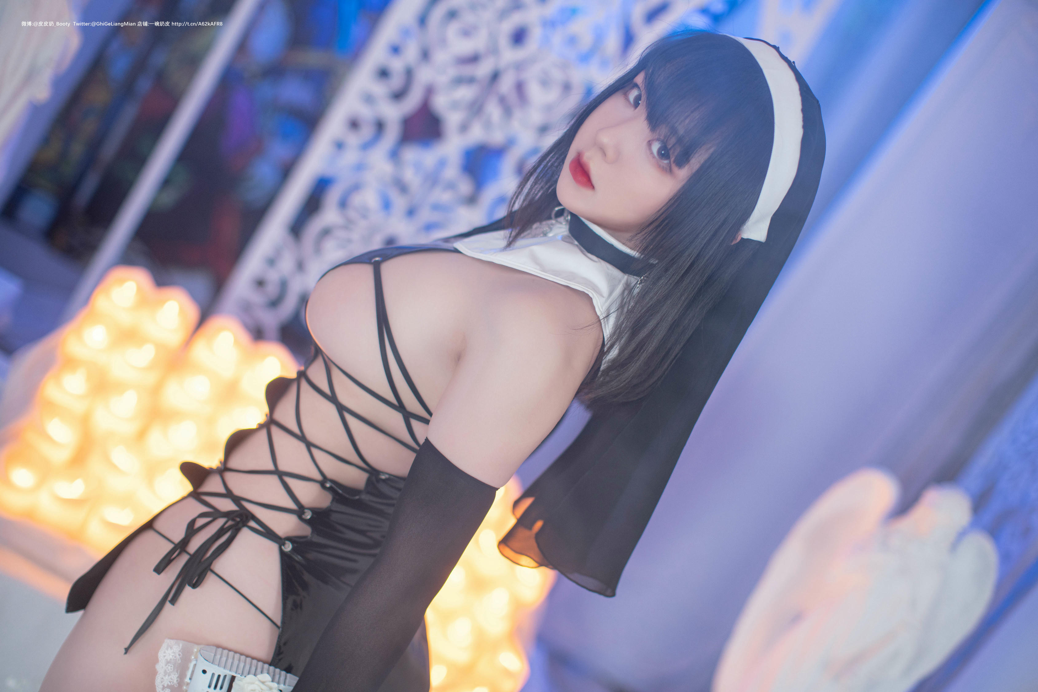 皮皮奶可可爱了啦 NO.027 系带修女 [55P4V-102MB]_第1集