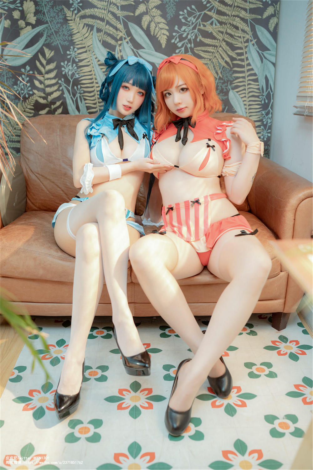 皮皮奶可可爱了啦 NO.033 &周叽是可爱兔兔 服务员 [39P-159MB]_第1集