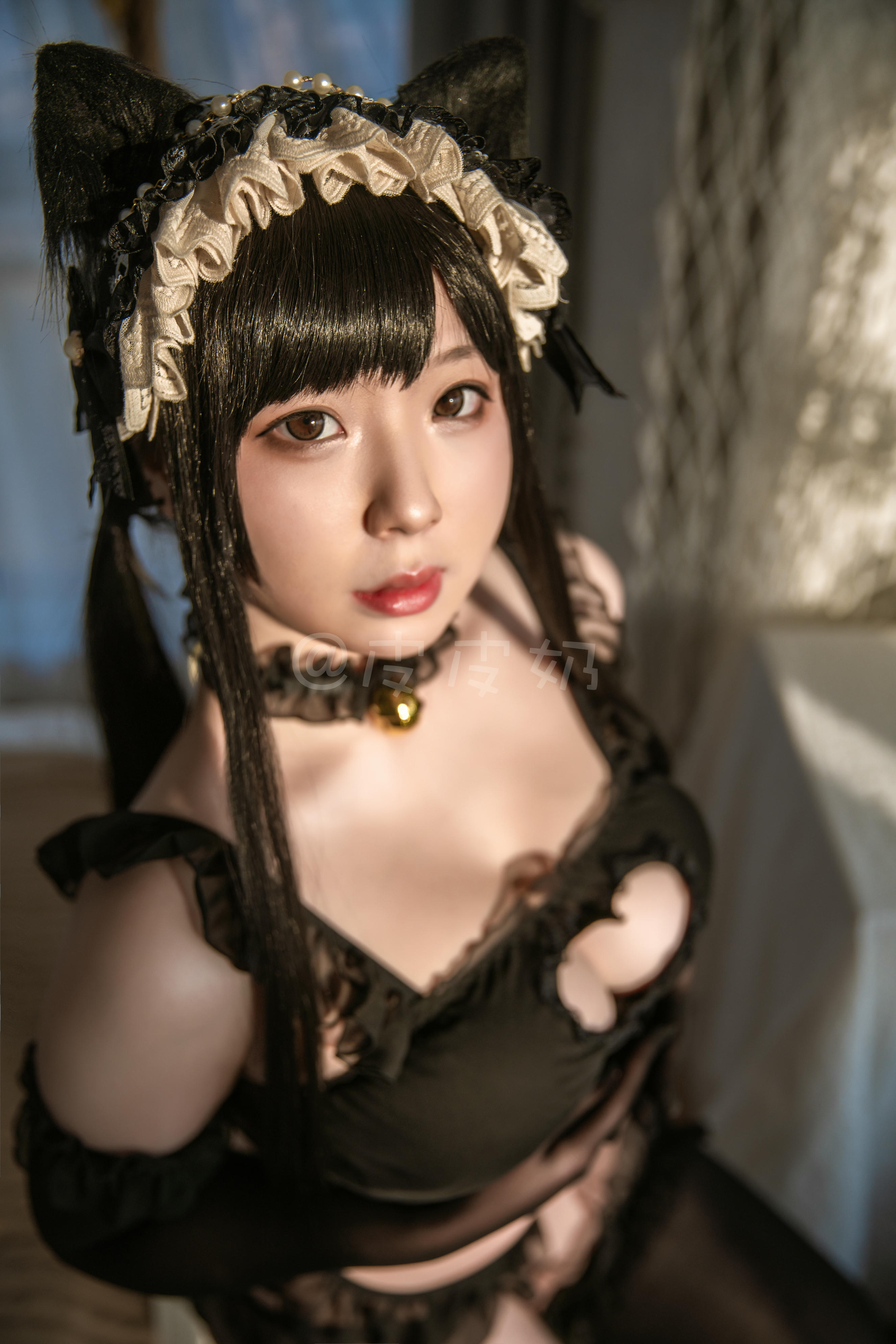 皮皮奶可可爱了啦 NO.008 黑猫套装 [90P-1.68GB]-1、黑猫套装_第2集