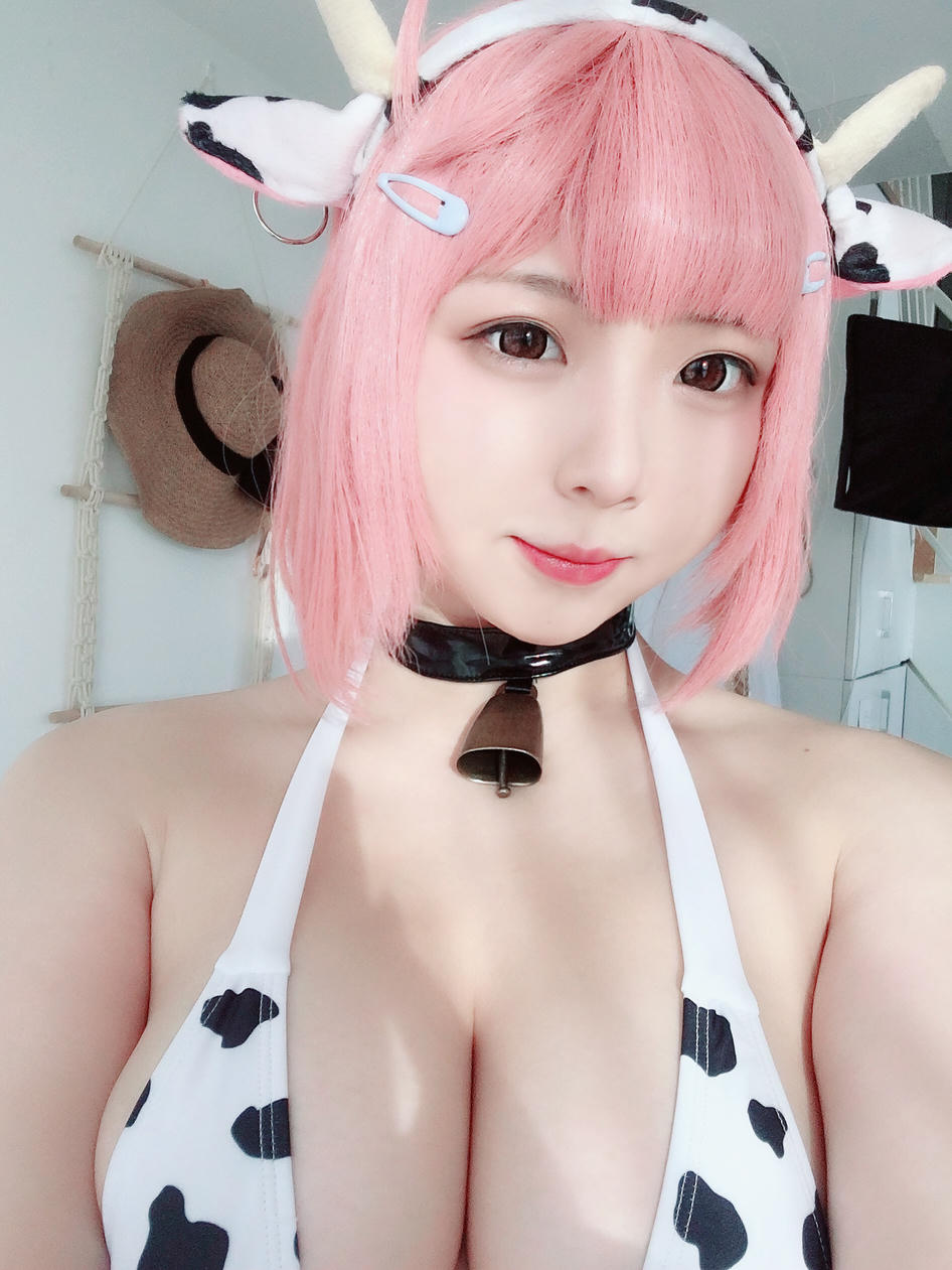 皮皮奶可可爱了啦 NO.009 奶牛套装 [90P-1.29GB]-彩蛋自拍包_第1集