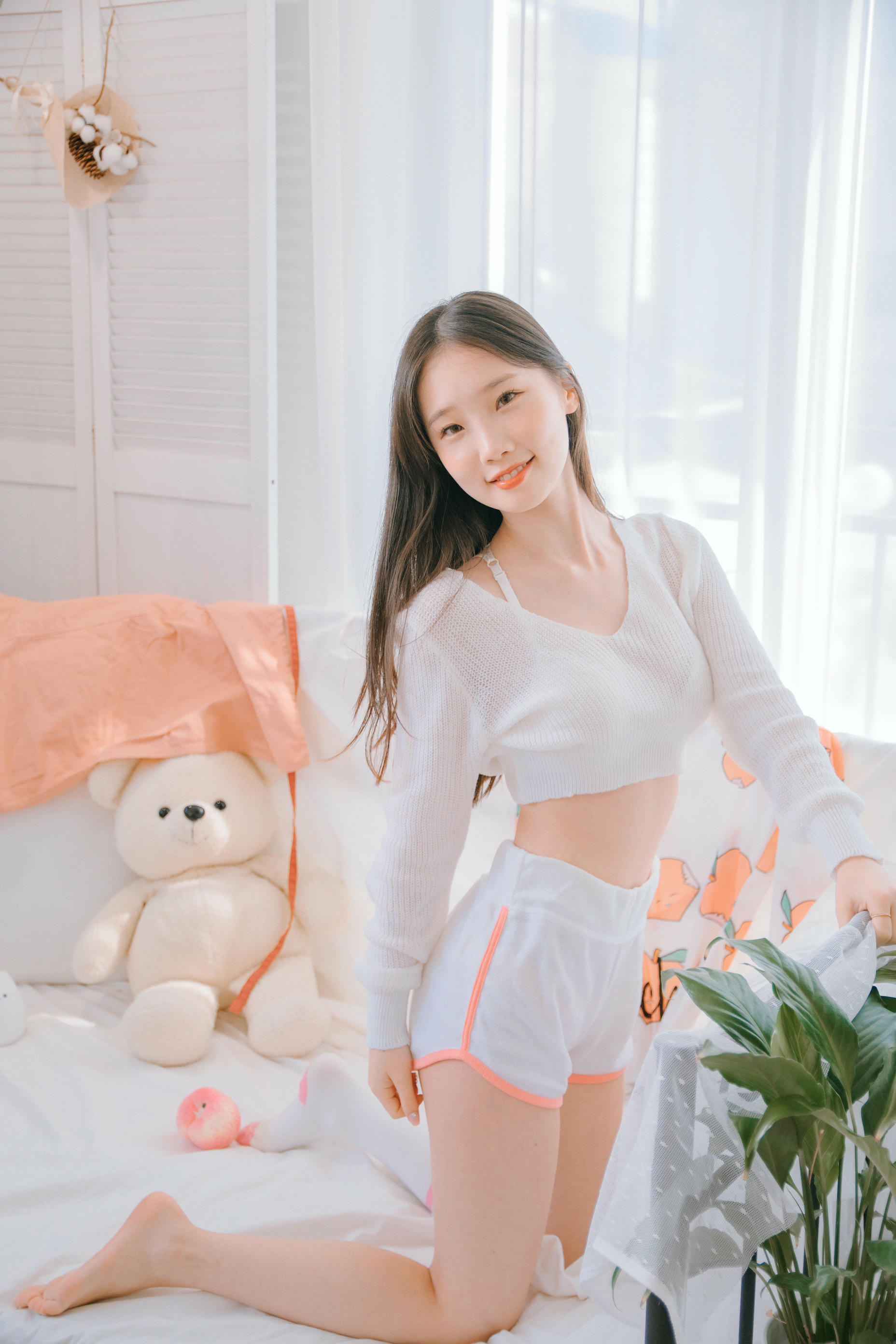 韩国清纯美女-Pureding (퓨딩) NO.002 Peach [50P2V-1.65GB]_第2集