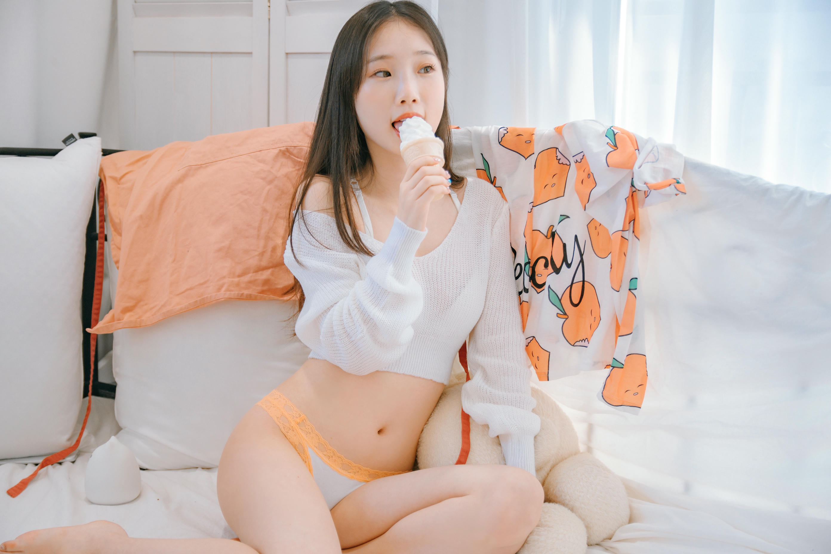 韩国清纯美女-Pureding (퓨딩) NO.002 Peach [50P2V-1.65GB]_第2集