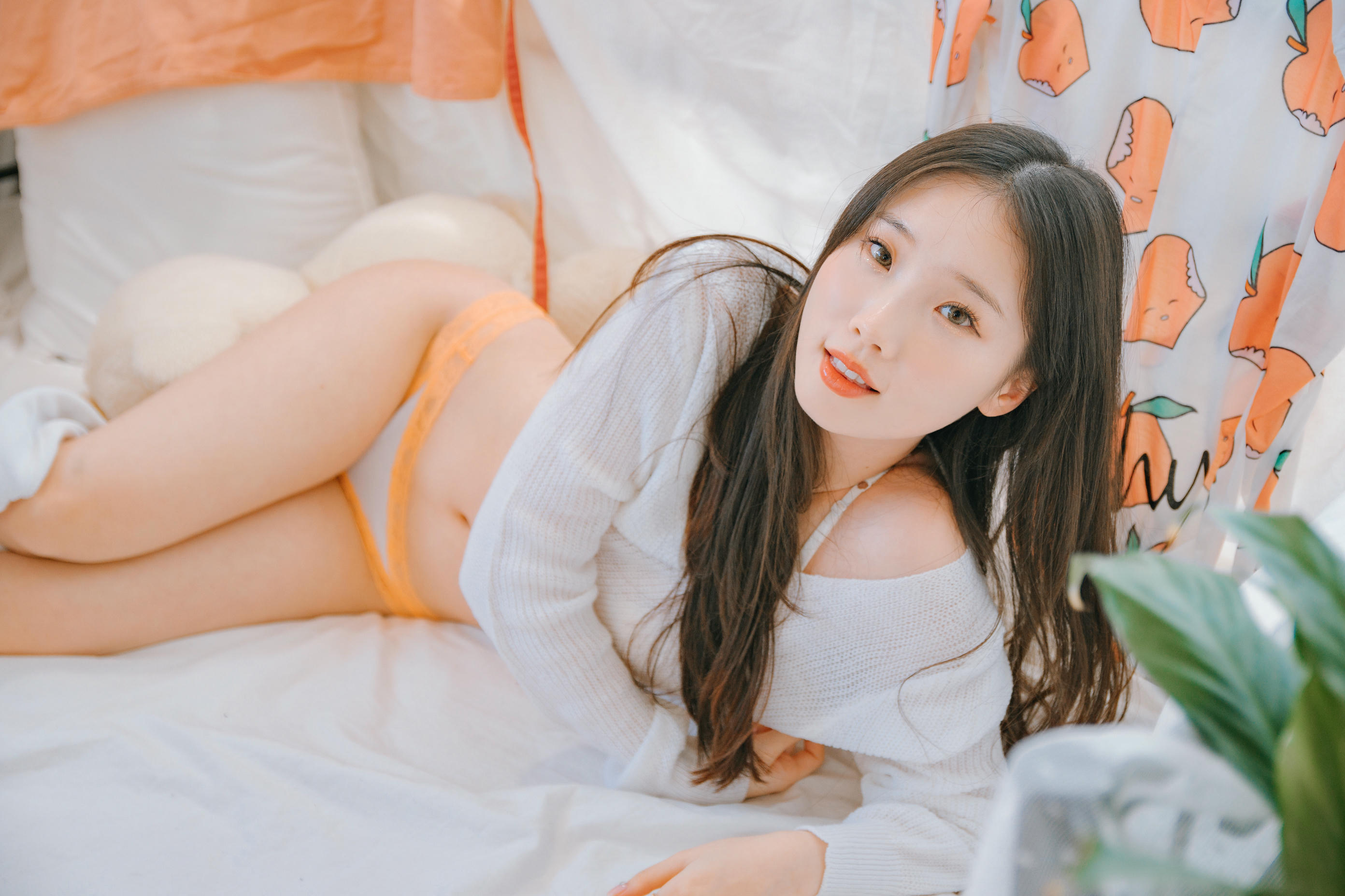 韩国清纯美女-Pureding (퓨딩) NO.002 Peach [50P2V-1.65GB]_第3集