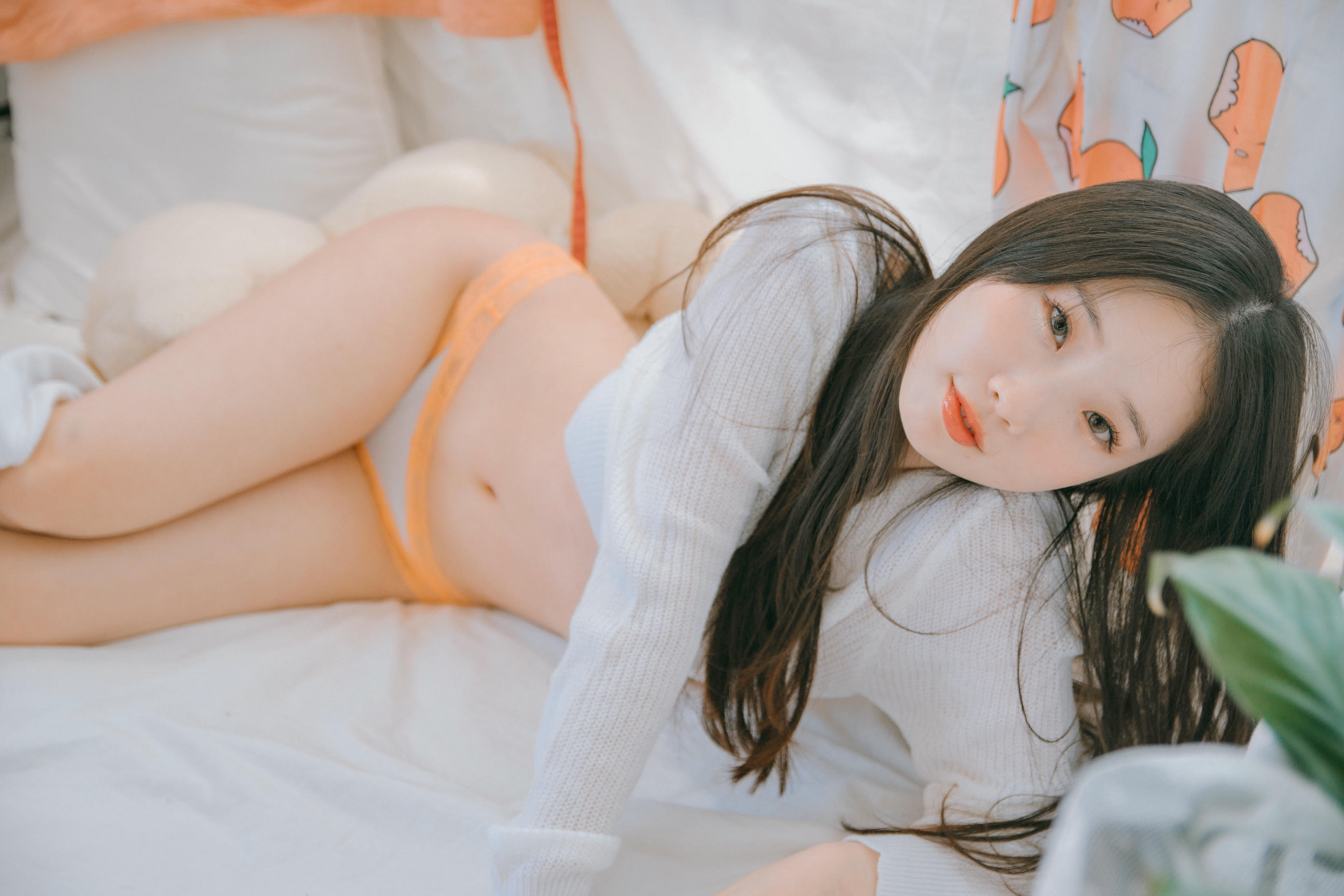 韩国清纯美女-Pureding (퓨딩) NO.002 Peach [50P2V-1.65GB]_第3集
