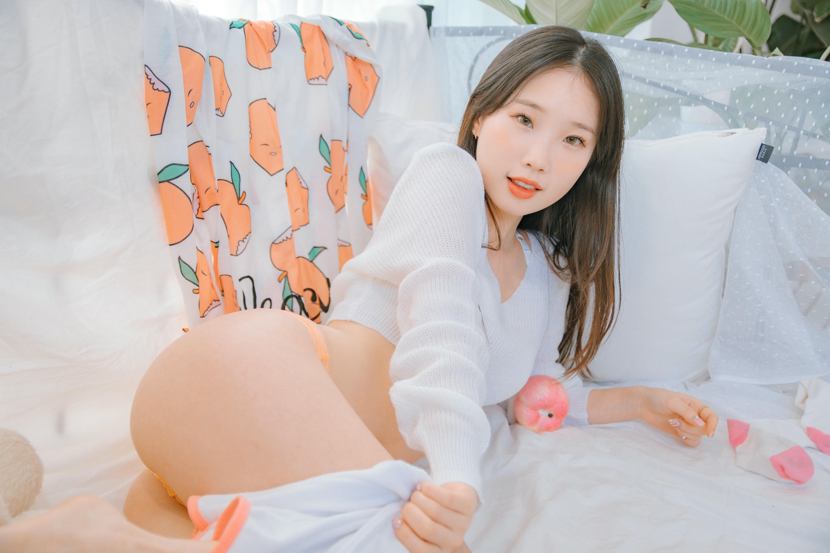 韩国清纯美女-Pureding (퓨딩) NO.002 Peach [50P2V-1.65GB]_第3集