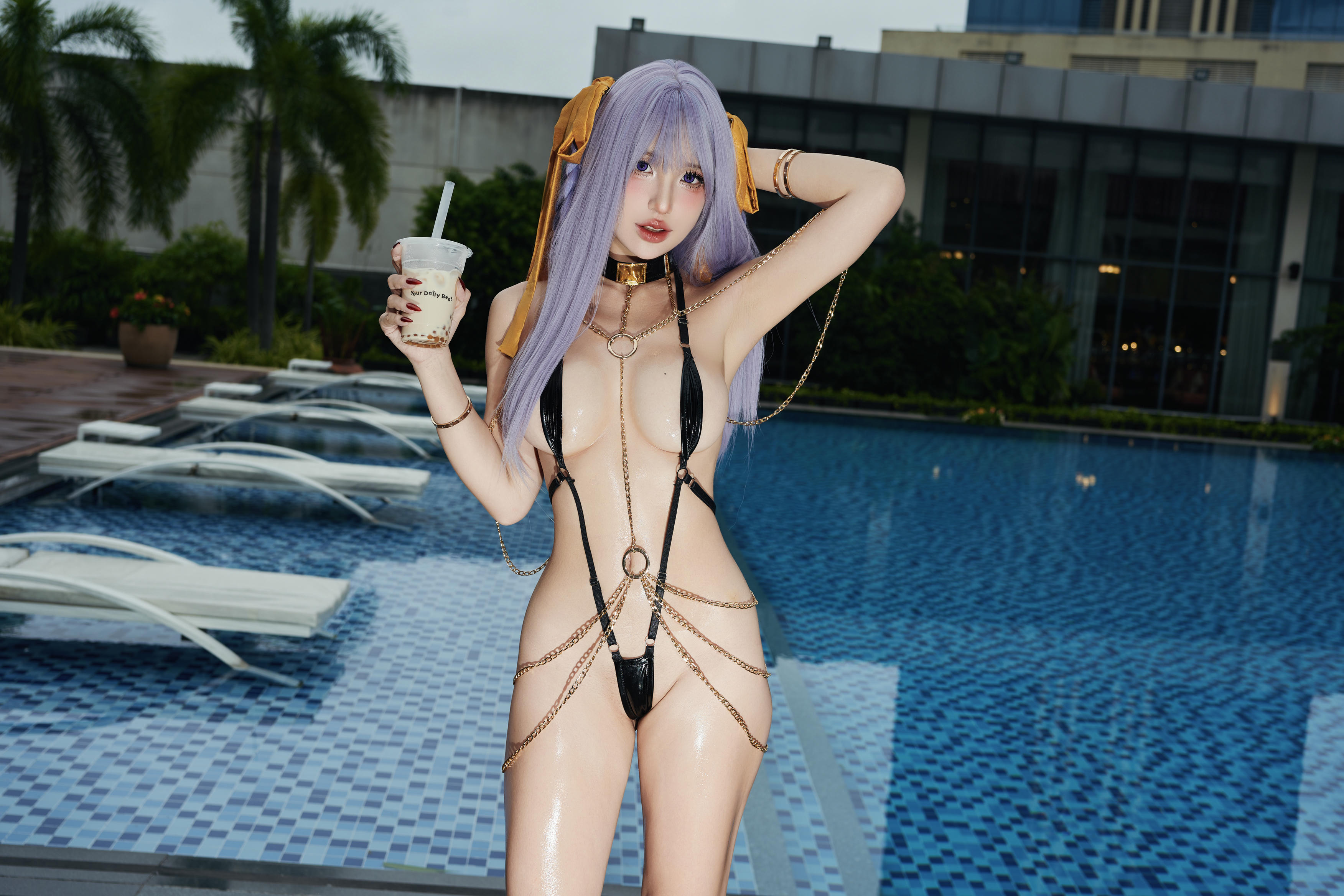 越南美女coser puypuychan - NO.004 10月patreon-BB Du bai [正片184P+7V 1.4G]-174. BB Dubai-HD_第1集