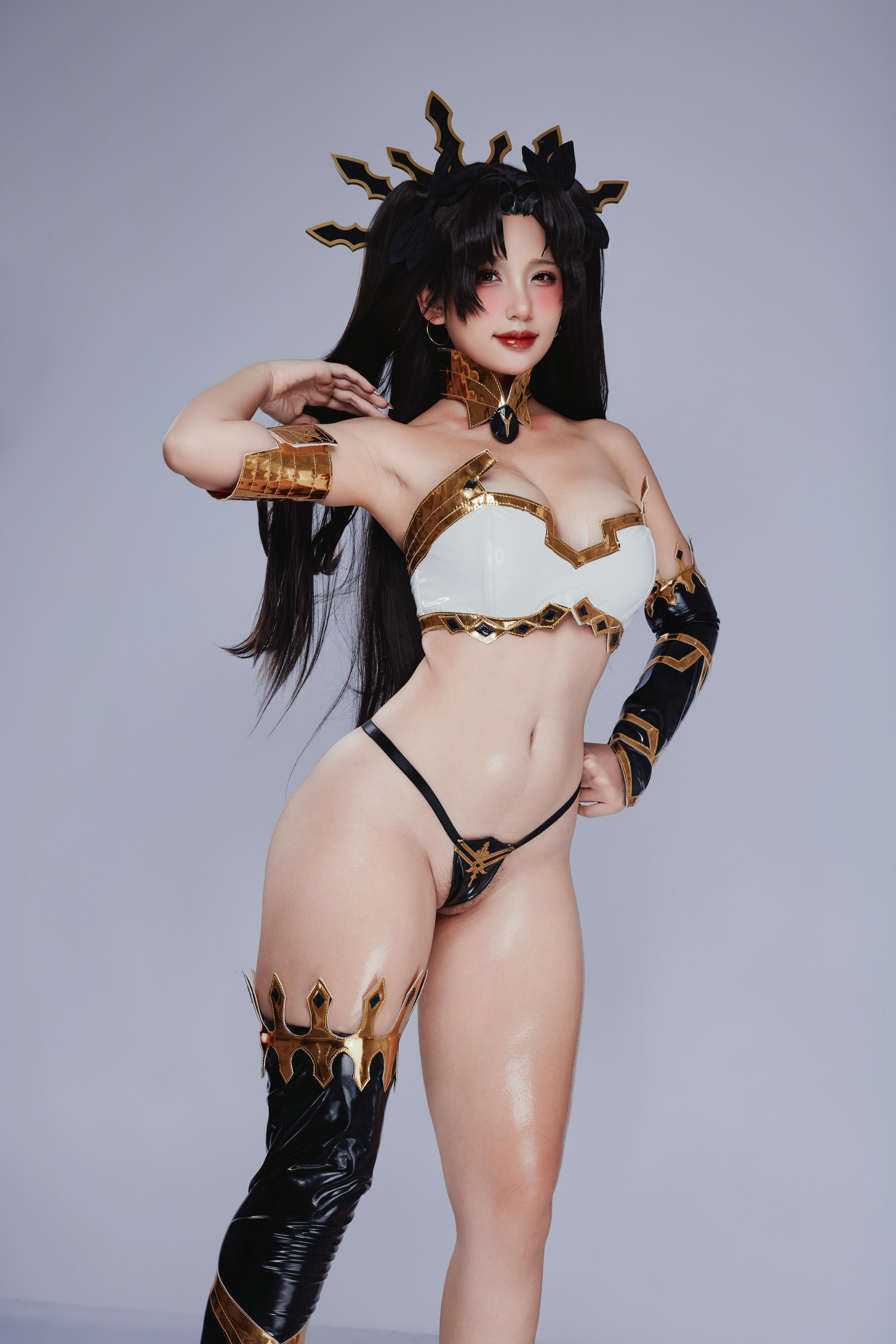 越南美女coser puypuychan - NO.006 プィプィ (Puypuychan) cosplay Ishtar FateGrand Order [143P 1.68GB]_第4集