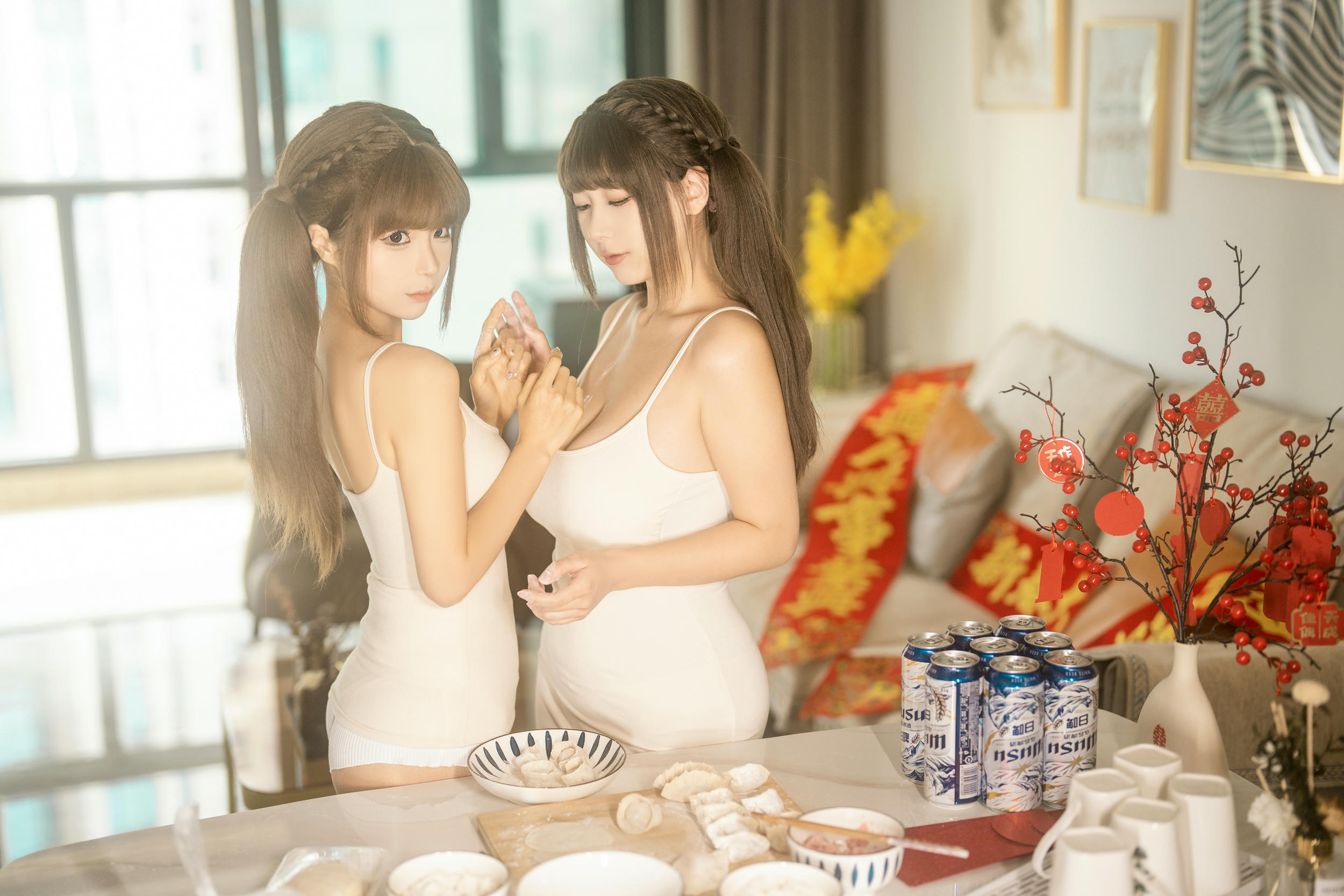 浅安安 NO.009 &蠢沫沫 新年贺岁 [103P-1.88G]_第1集
