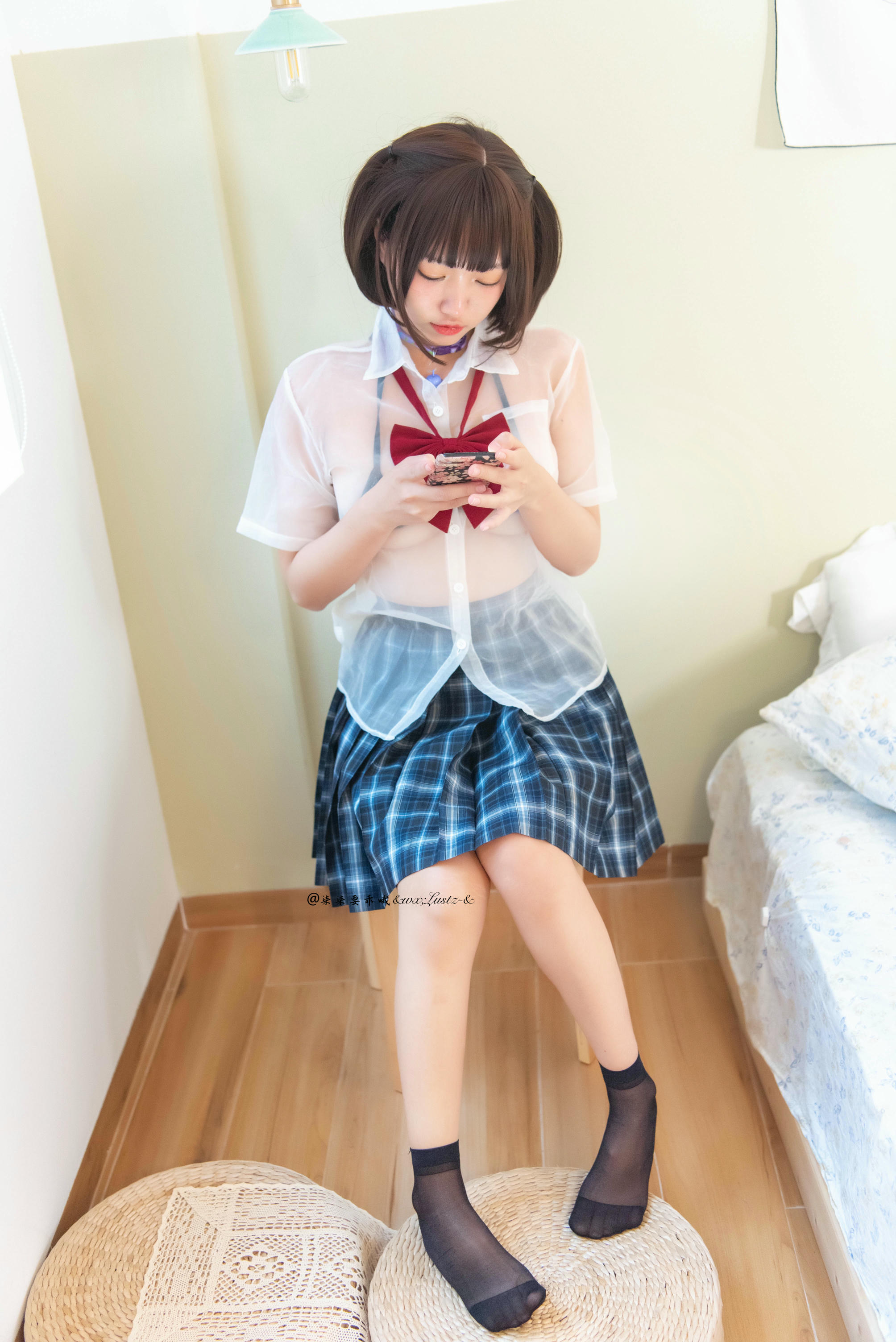 柒柒要乖哦 NO.020 晚间约会 [40P 246MB]_第1集
