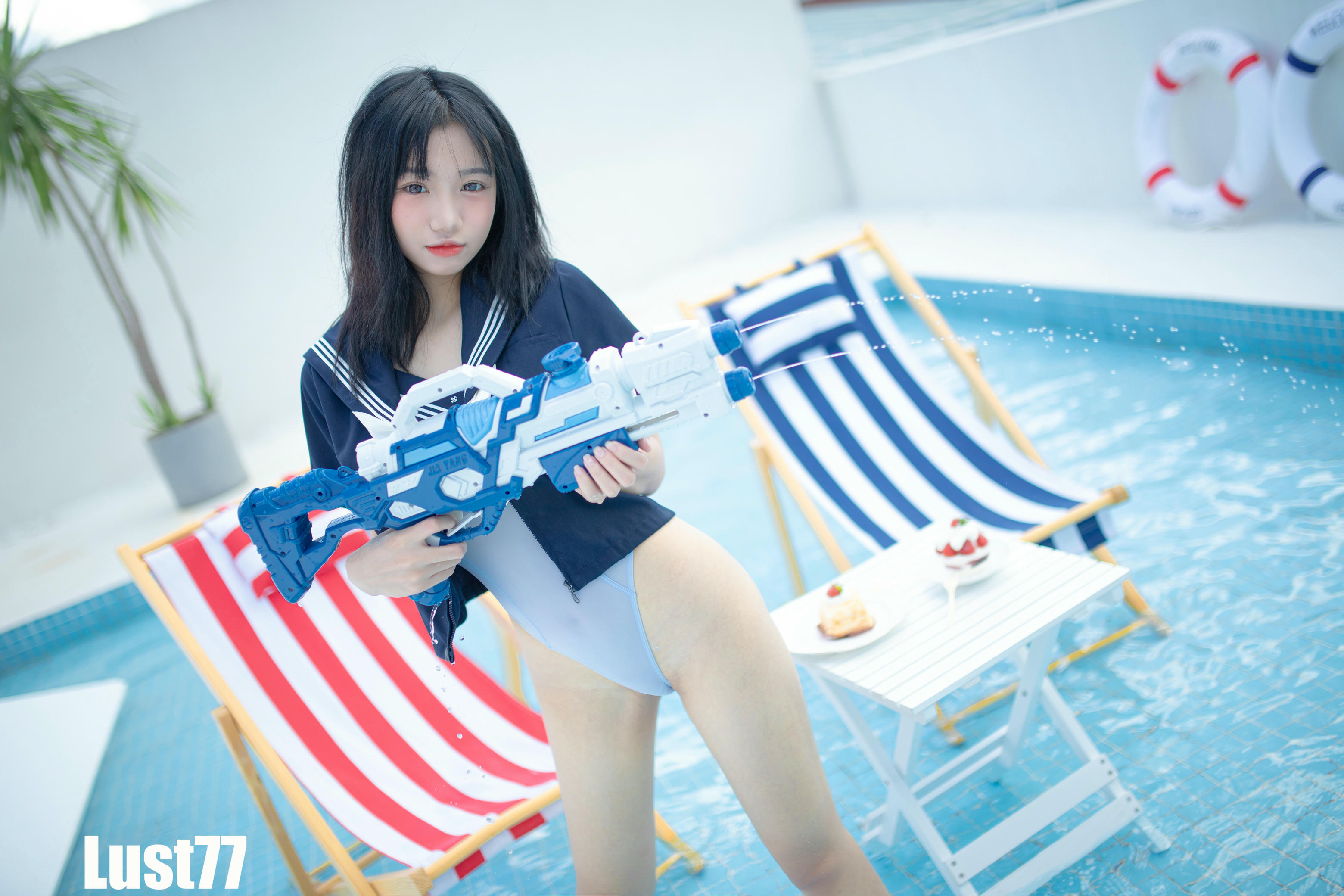 柒柒要乖哦 NO.032 清凉夏日 [71P1V-1.31GB]_第1集