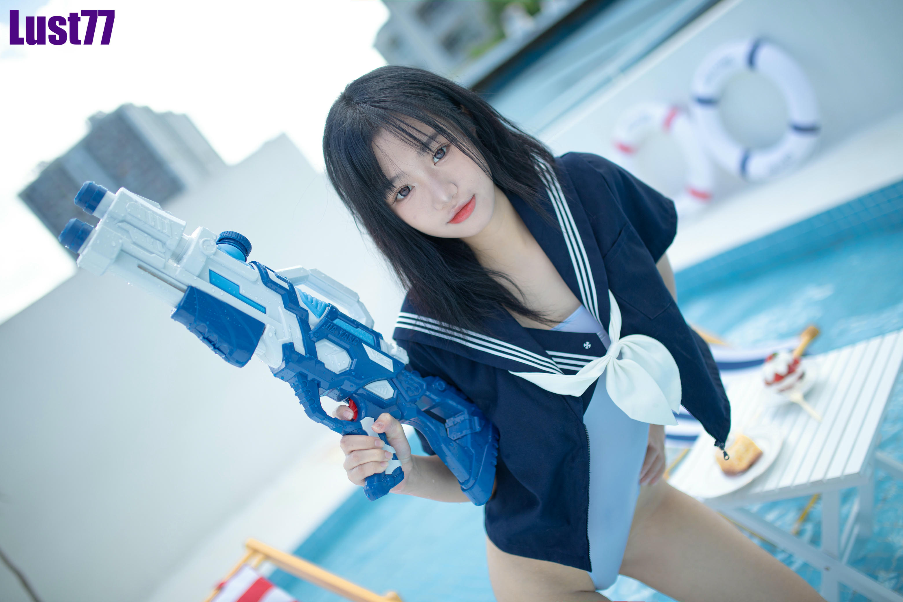 柒柒要乖哦 NO.032 清凉夏日 [71P1V-1.31GB]_第1集
