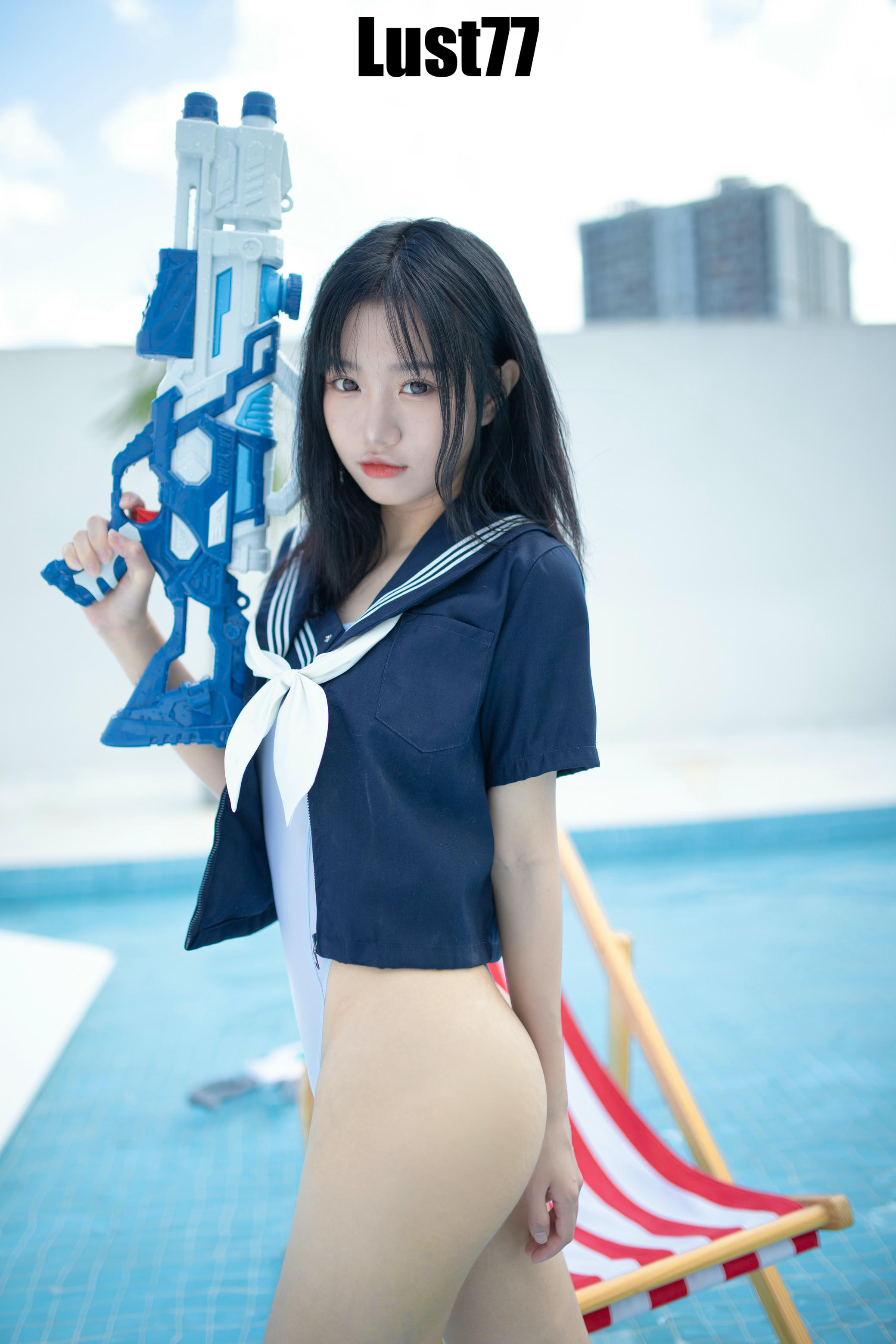 柒柒要乖哦 NO.032 清凉夏日 [71P1V-1.31GB]_第1集