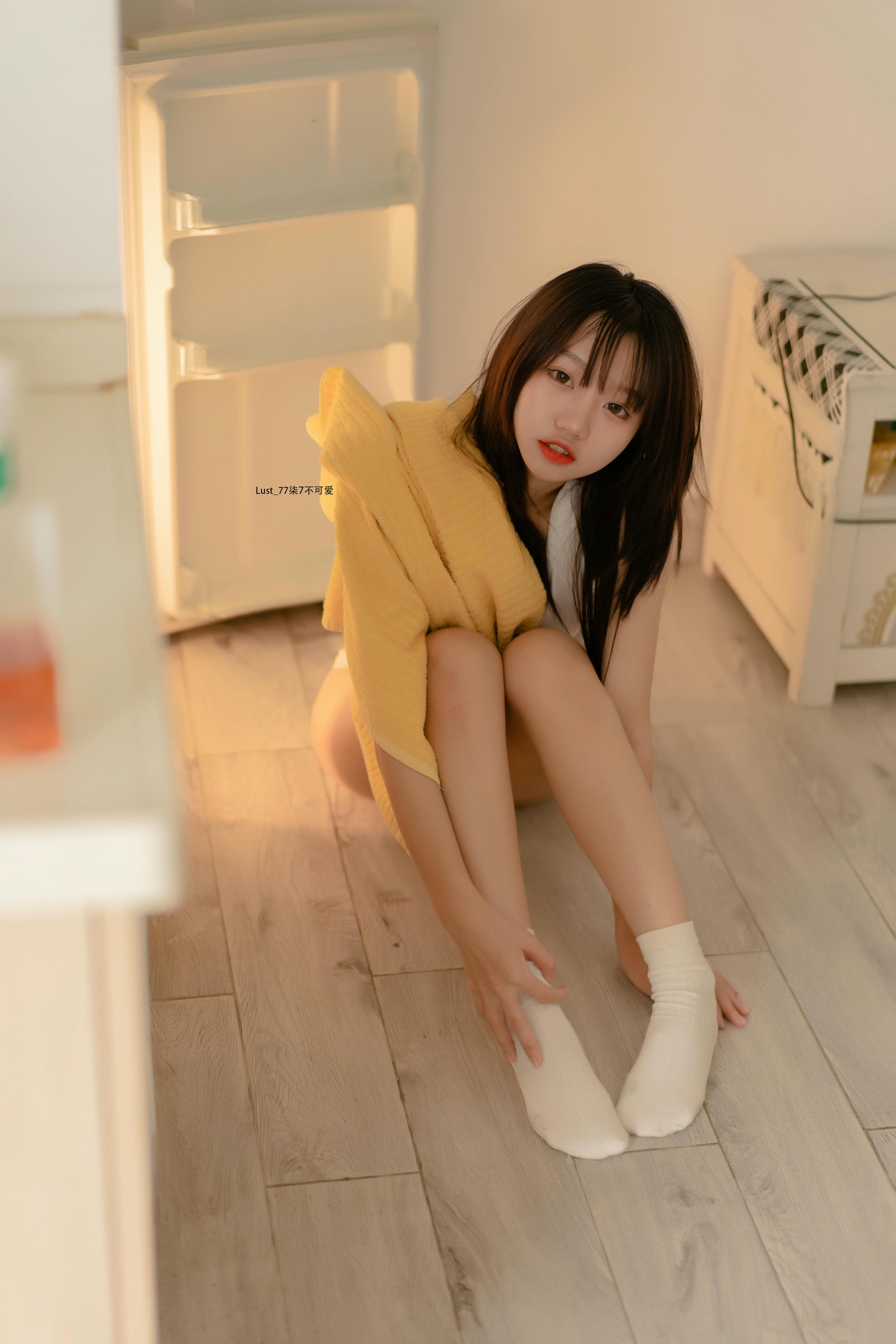 柒柒要乖哦 NO.040 柒柒不可爱 初恋背心 [117P-1.60GB]_第3集