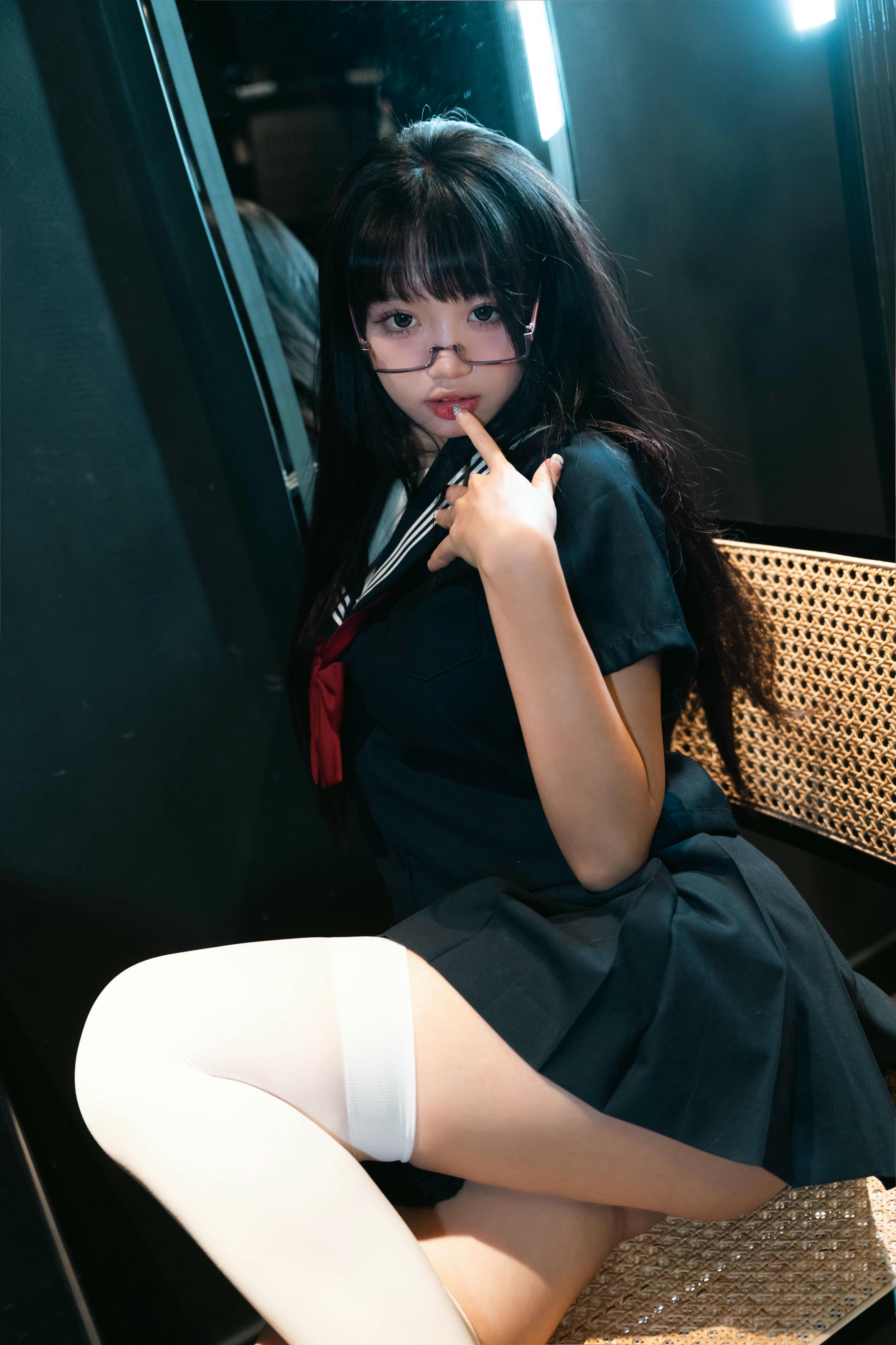 柒柒要乖哦 NO.047 白丝死库水 [140P-1.11GB]_第2集