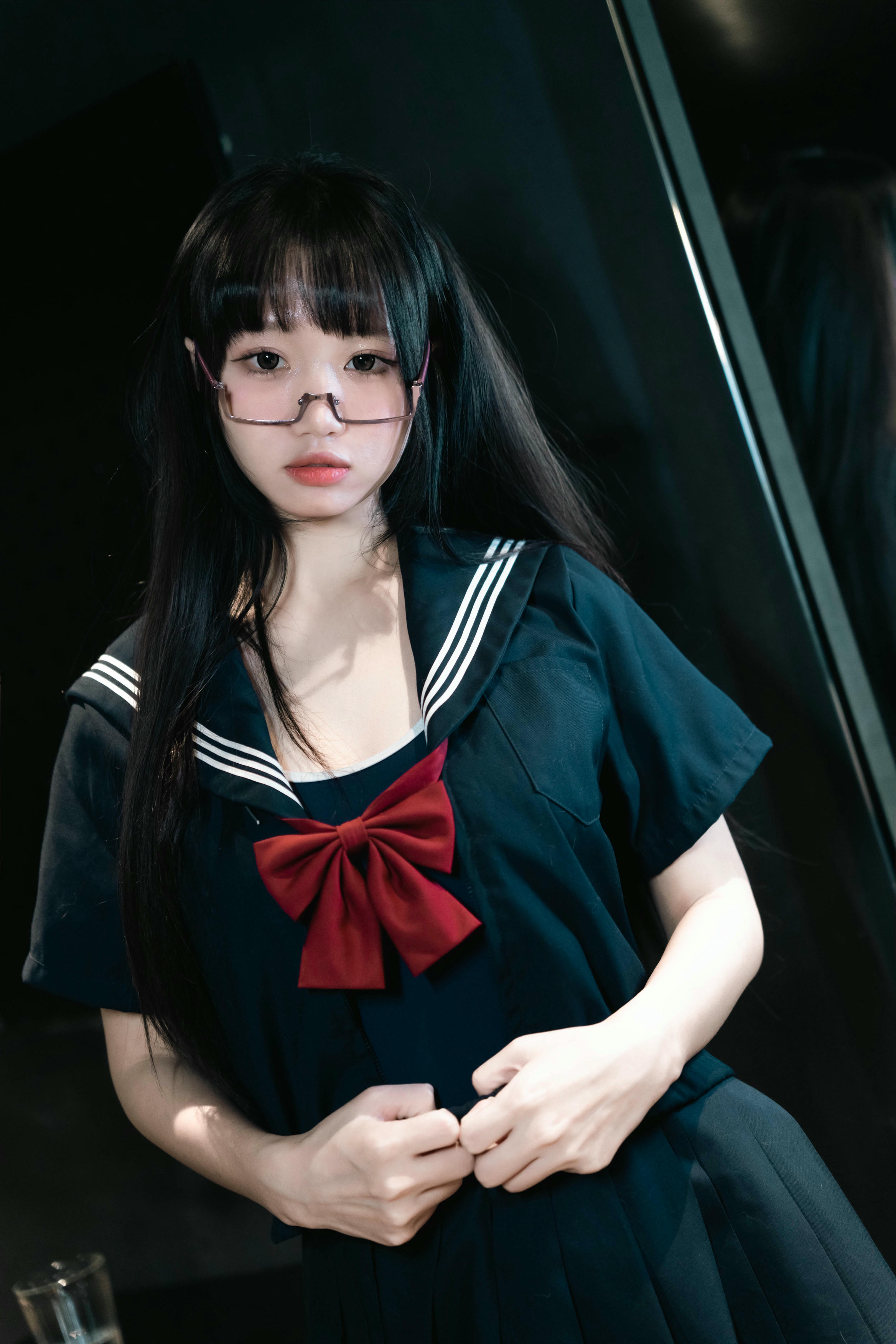 柒柒要乖哦 NO.047 白丝死库水 [140P-1.11GB]_第3集
