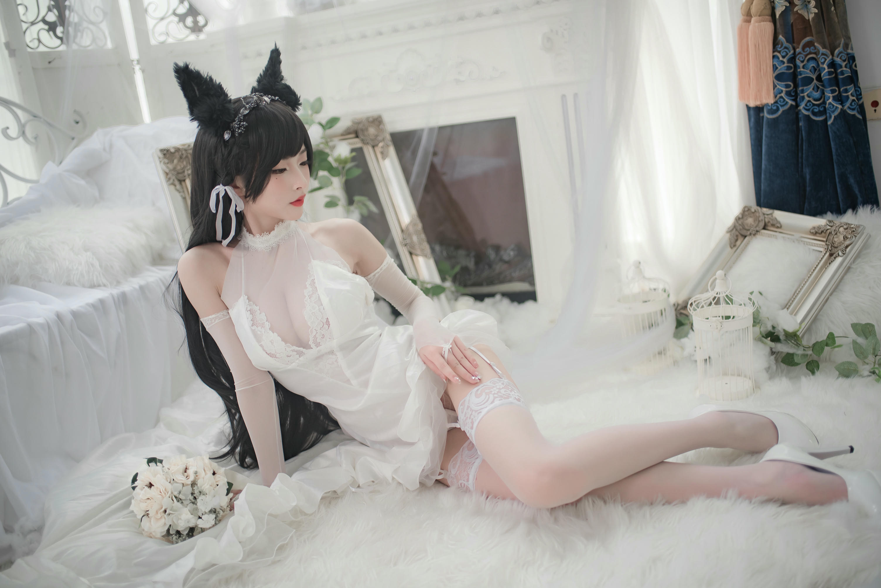 清水由乃 NO.014 爱宕婚纱 [49P1V-1.66GB]_第1集