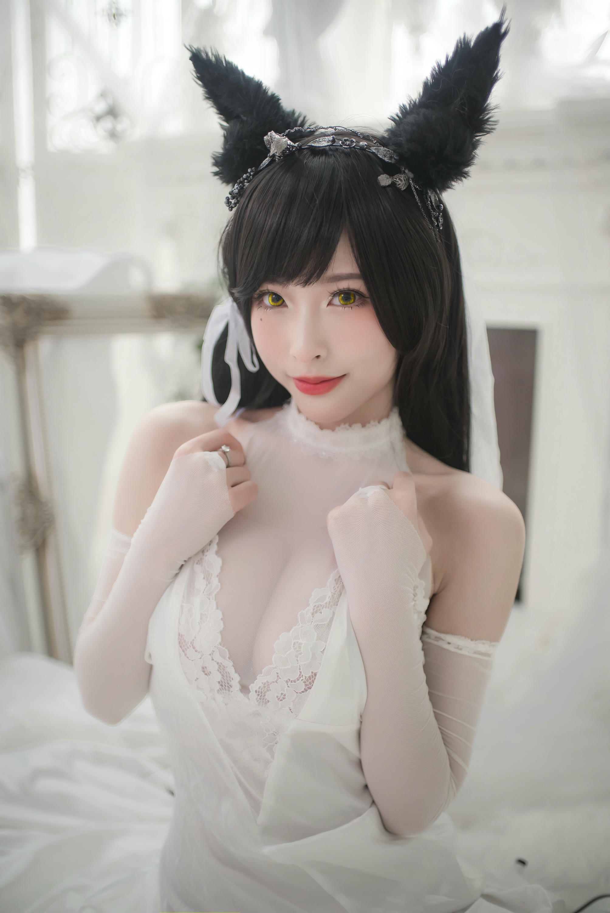 清水由乃 NO.014 爱宕婚纱 [49P1V-1.66GB]_第1集