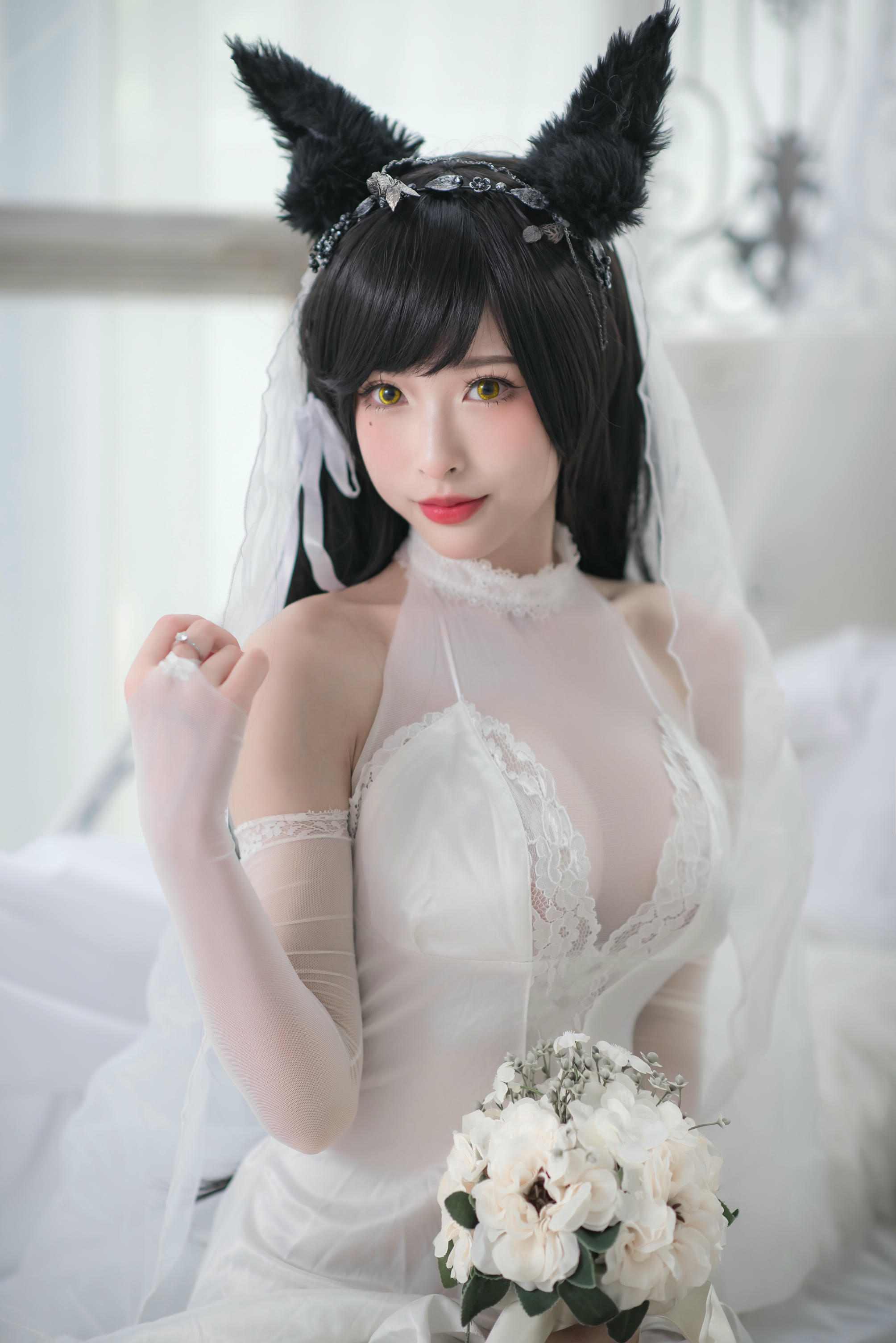清水由乃 NO.014 爱宕婚纱 [49P1V-1.66GB]_第1集
