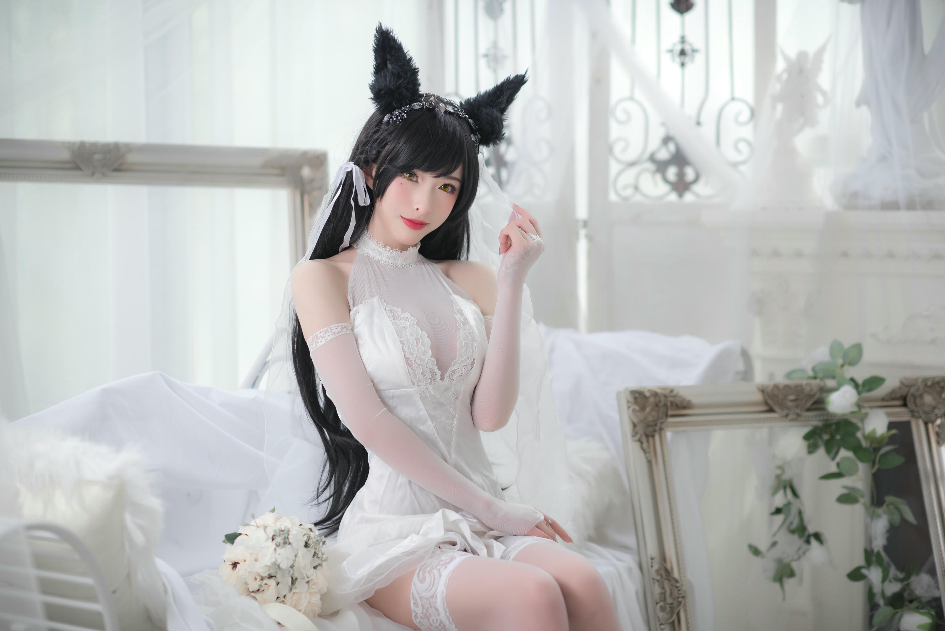 清水由乃 NO.014 爱宕婚纱 [49P1V-1.66GB]_第1集