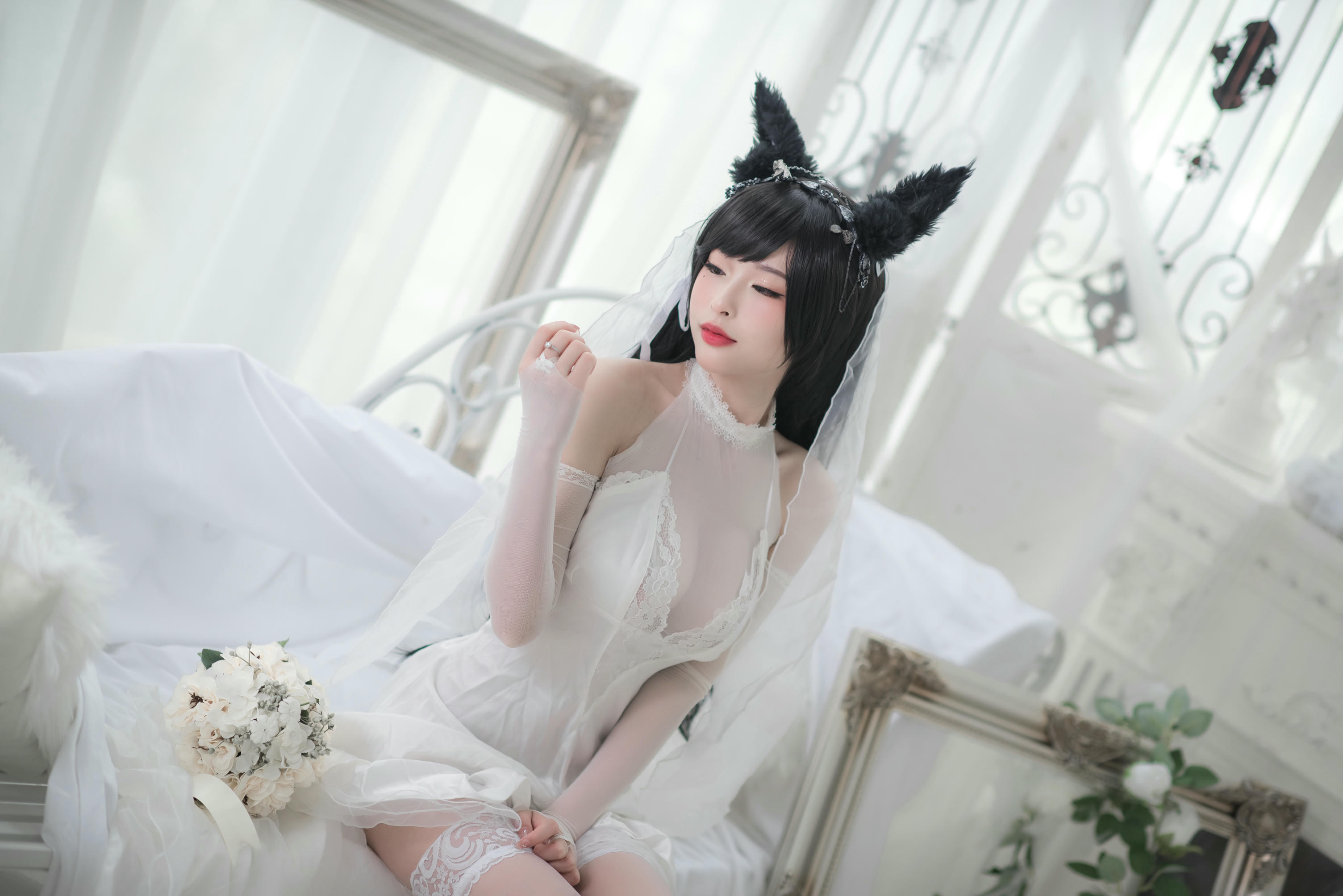 清水由乃 NO.014 爱宕婚纱 [49P1V-1.66GB]_第1集