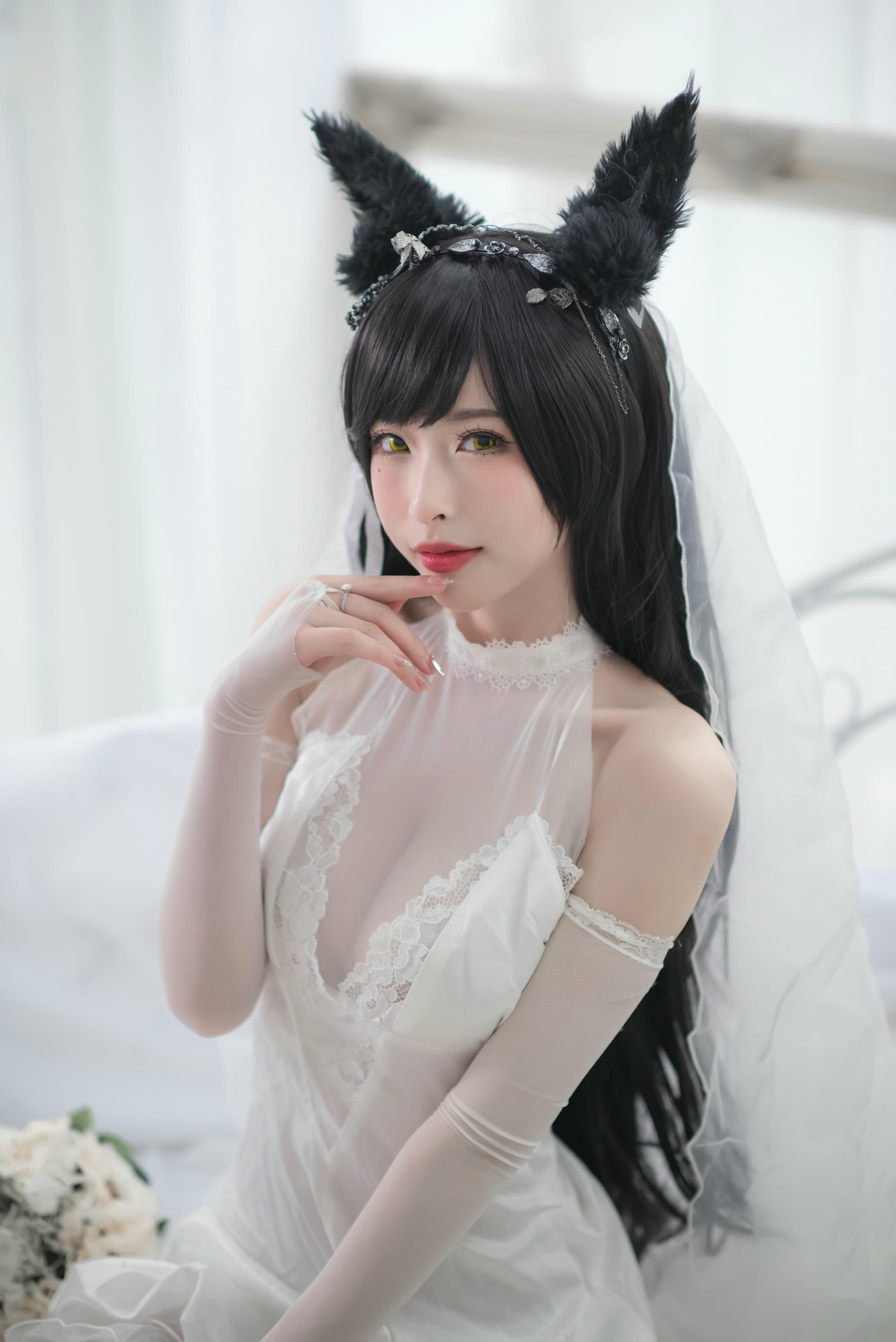 清水由乃 NO.014 爱宕婚纱 [49P1V-1.66GB]_第1集