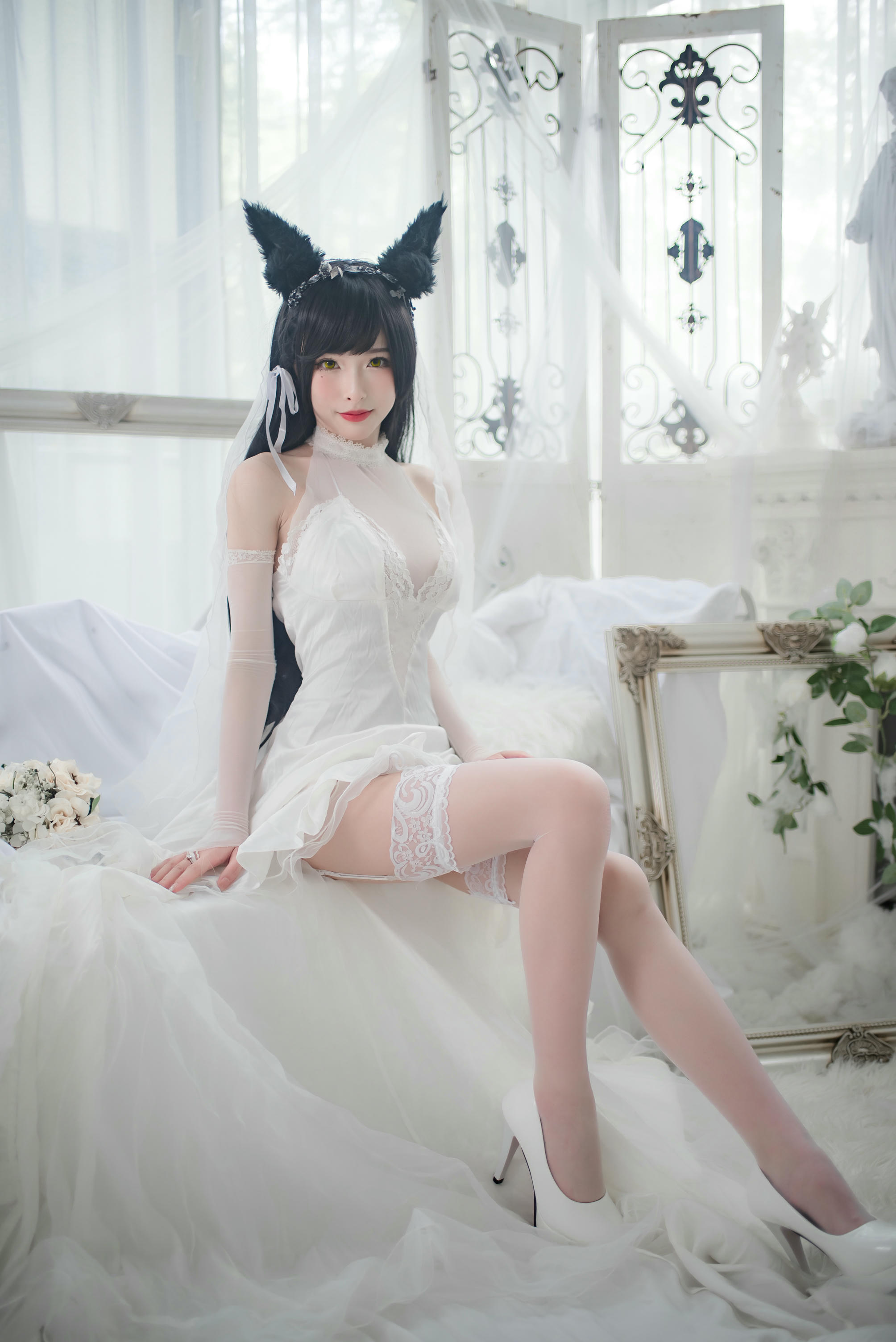 清水由乃 NO.014 爱宕婚纱 [49P1V-1.66GB]_第1集