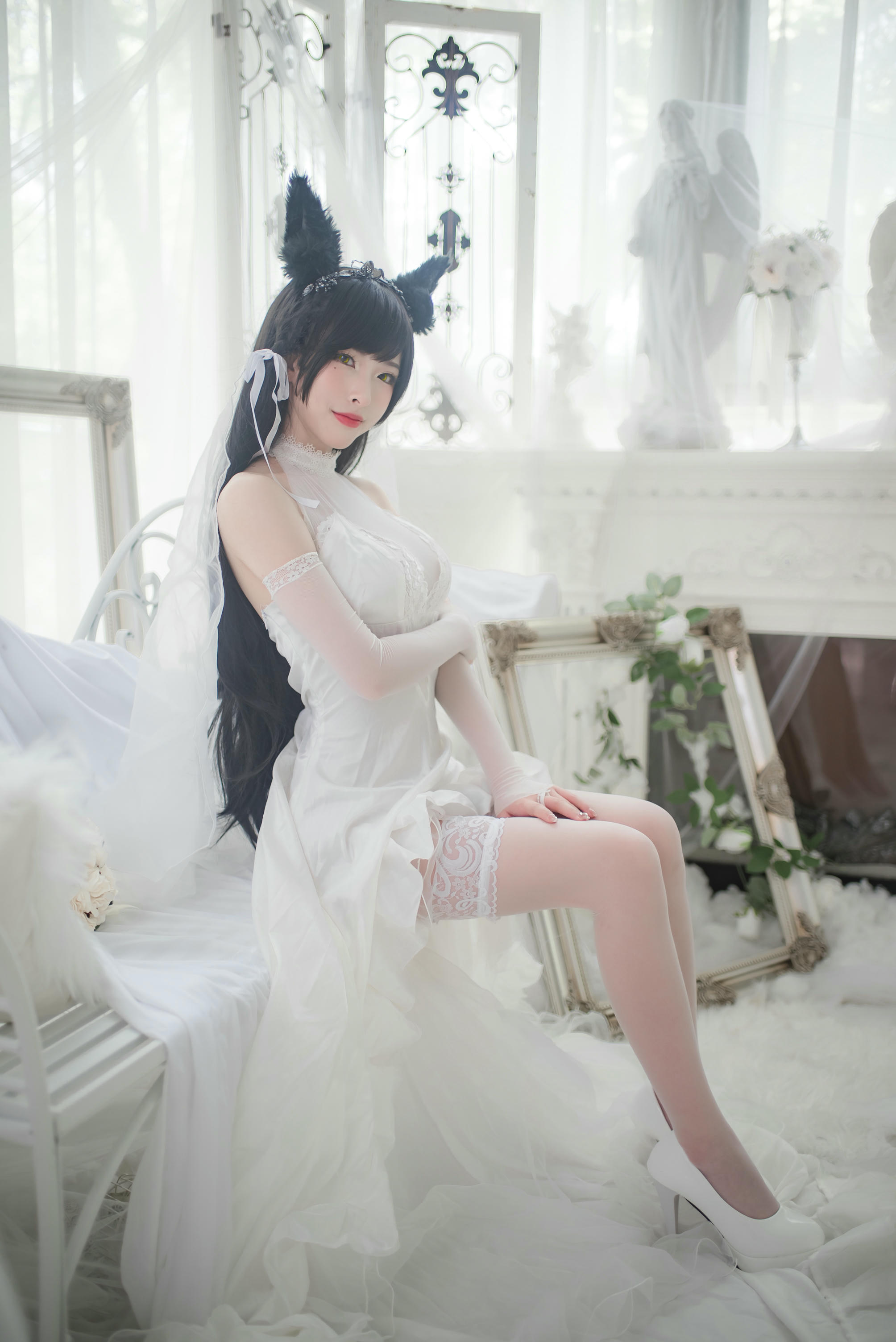 清水由乃 NO.014 爱宕婚纱 [49P1V-1.66GB]_第1集