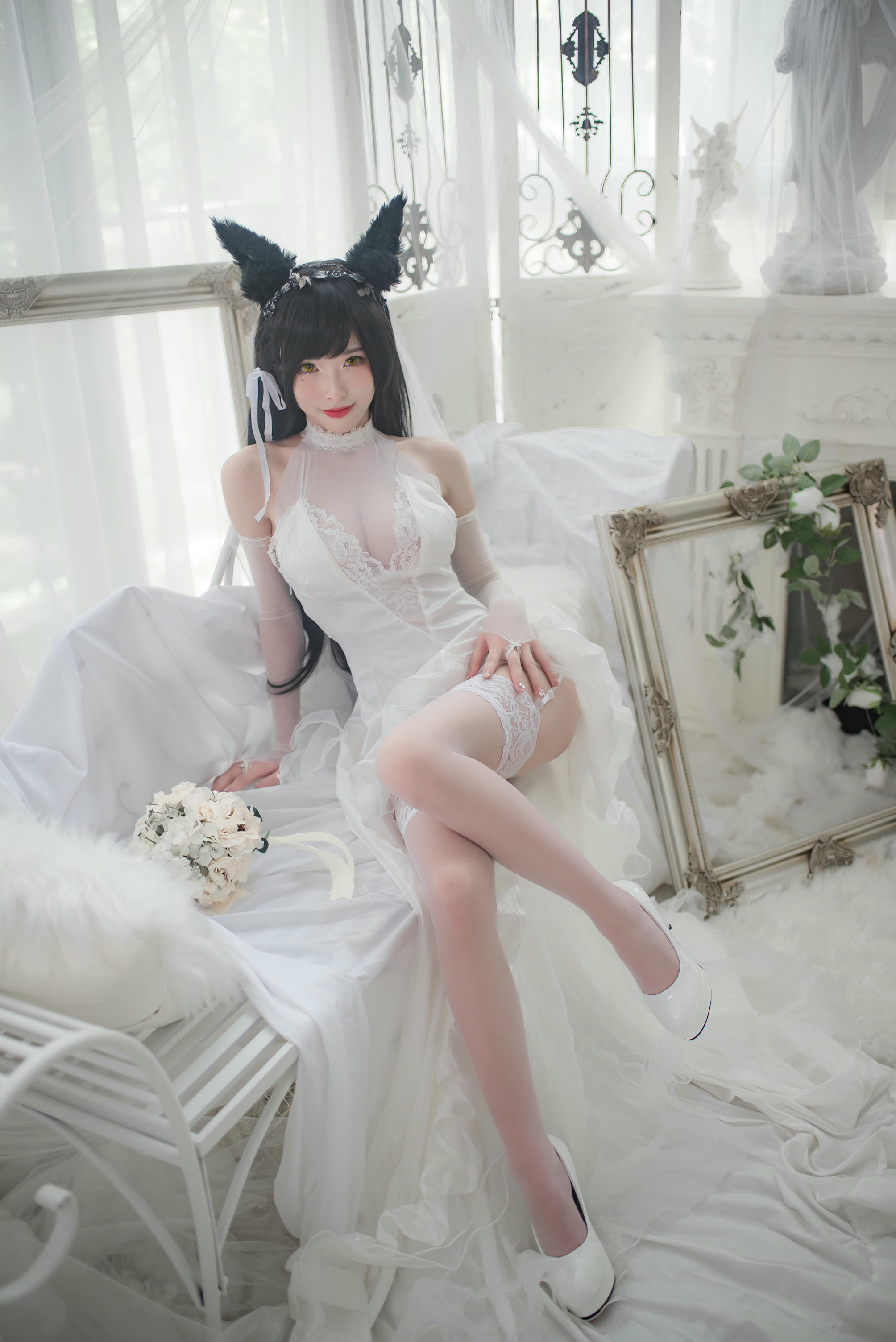 清水由乃 NO.014 爱宕婚纱 [49P1V-1.66GB]_第1集