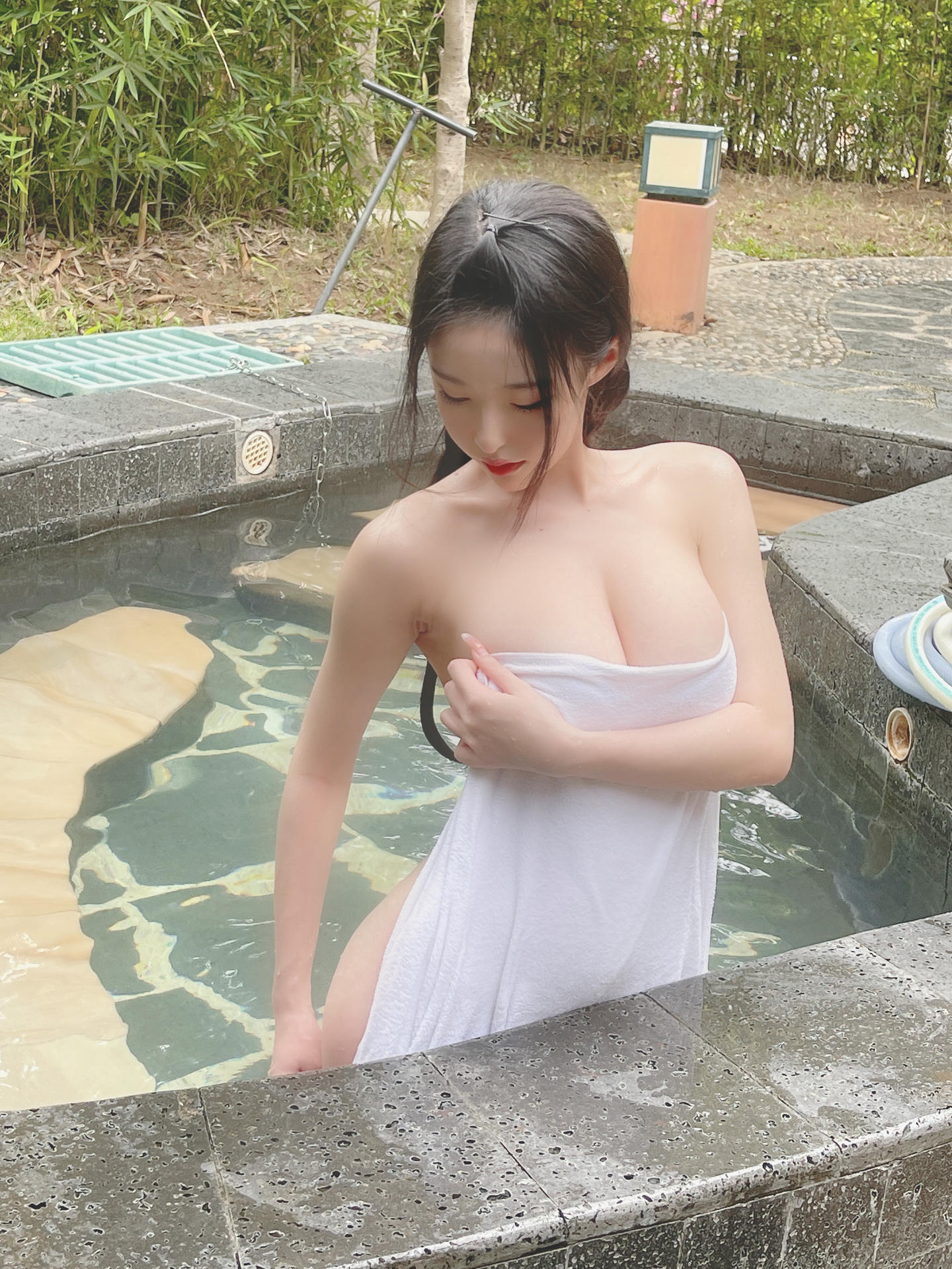 清水由乃 NO.019 温泉浴巾 [26P1V-233MB]_第1集