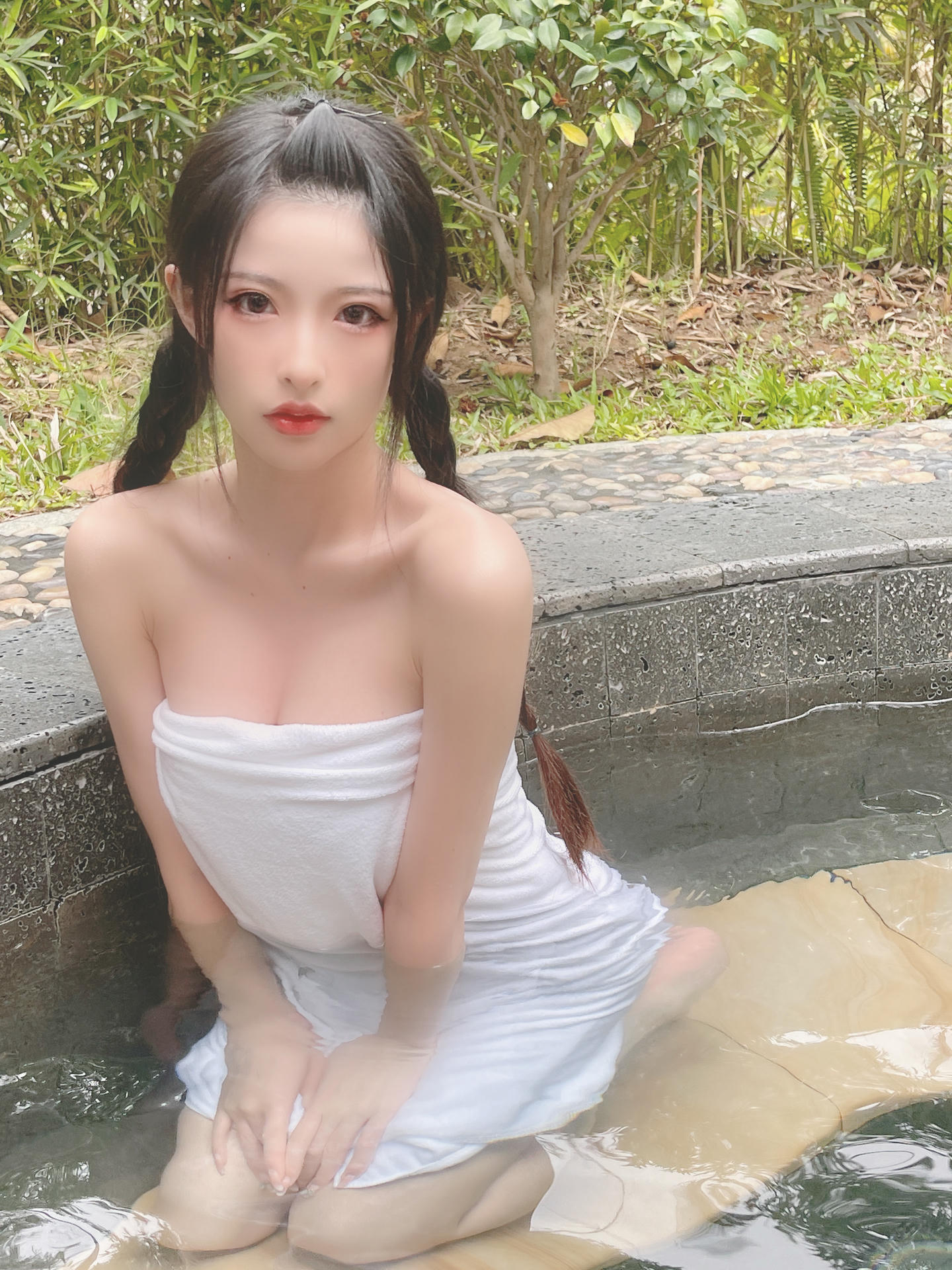 清水由乃 NO.019 温泉浴巾 [26P1V-233MB]_第1集