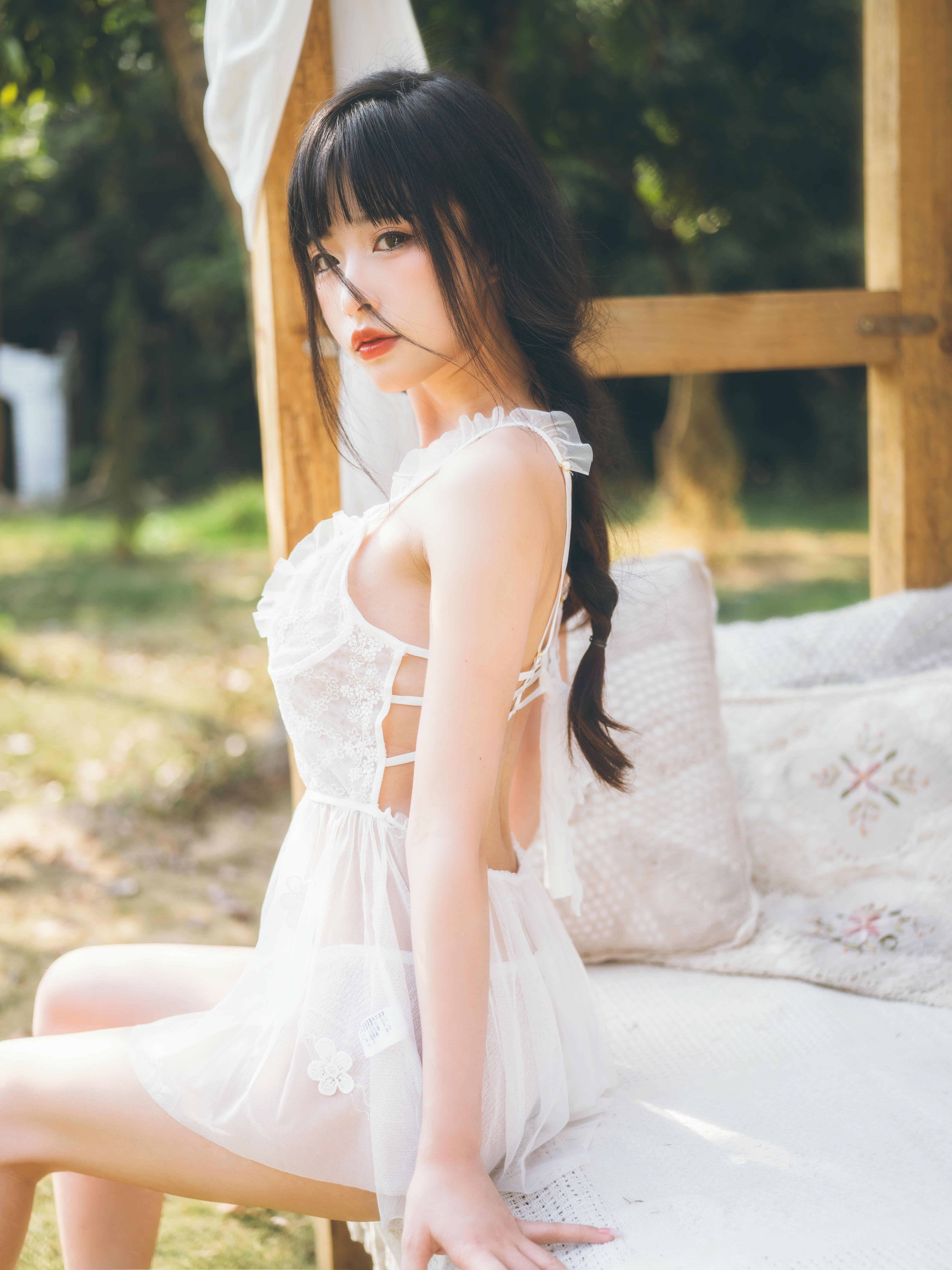 清水由乃 NO.021 田园蕾丝裙 [65P-2.66GB]_第2集