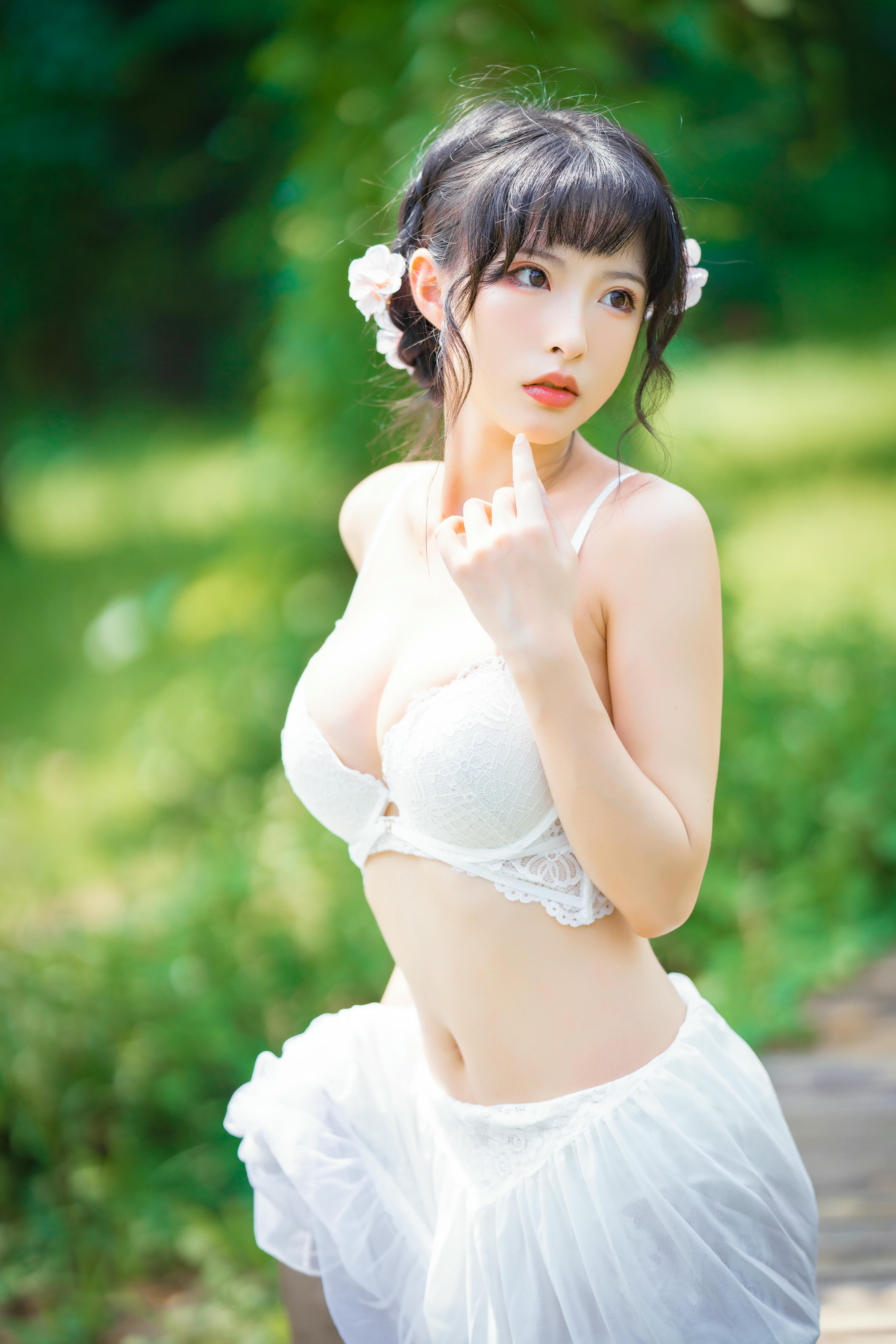 清水由乃 NO.027 蕾丝花园 [34P-794MB]_第1集