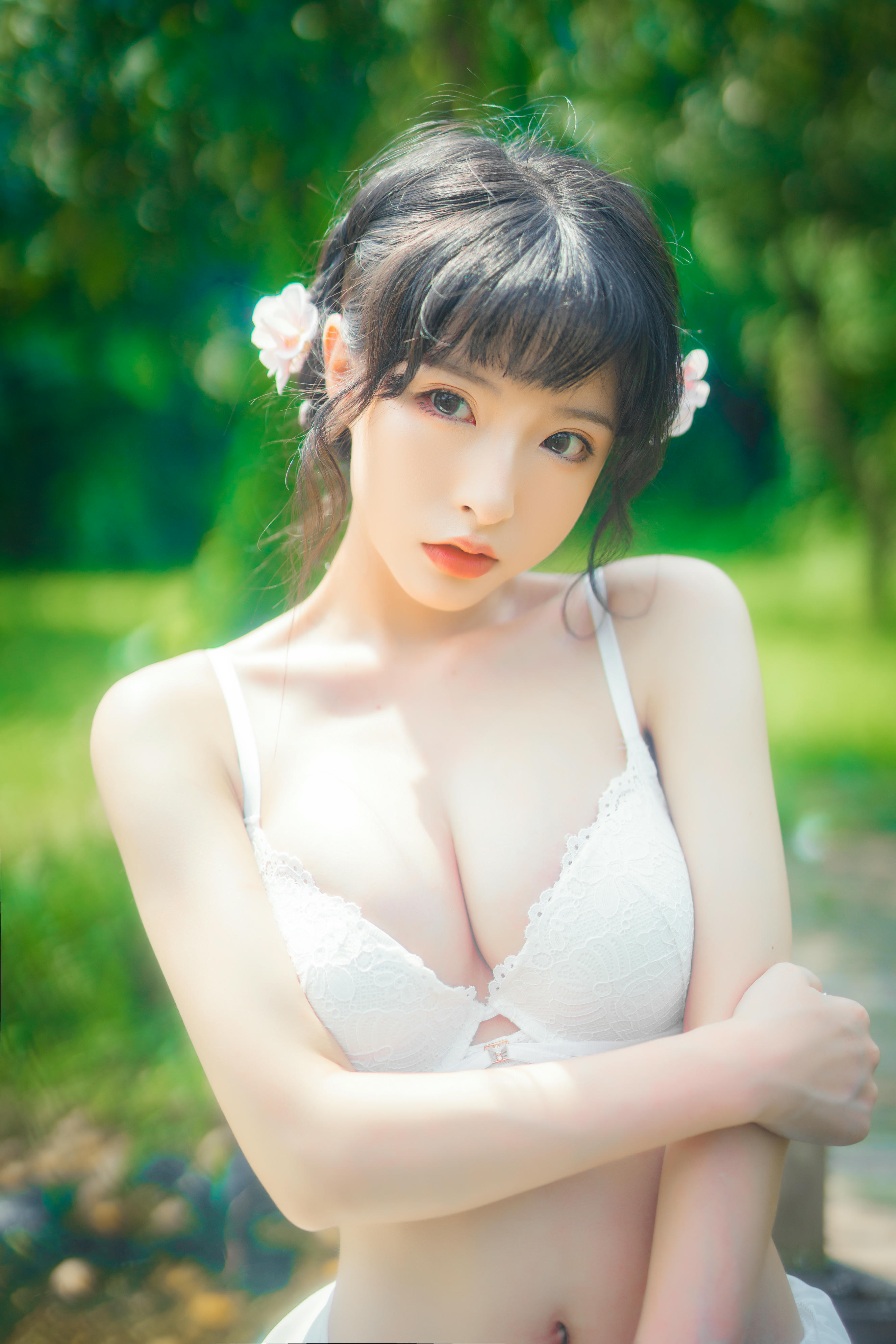 清水由乃 NO.027 蕾丝花园 [34P-794MB]_第1集