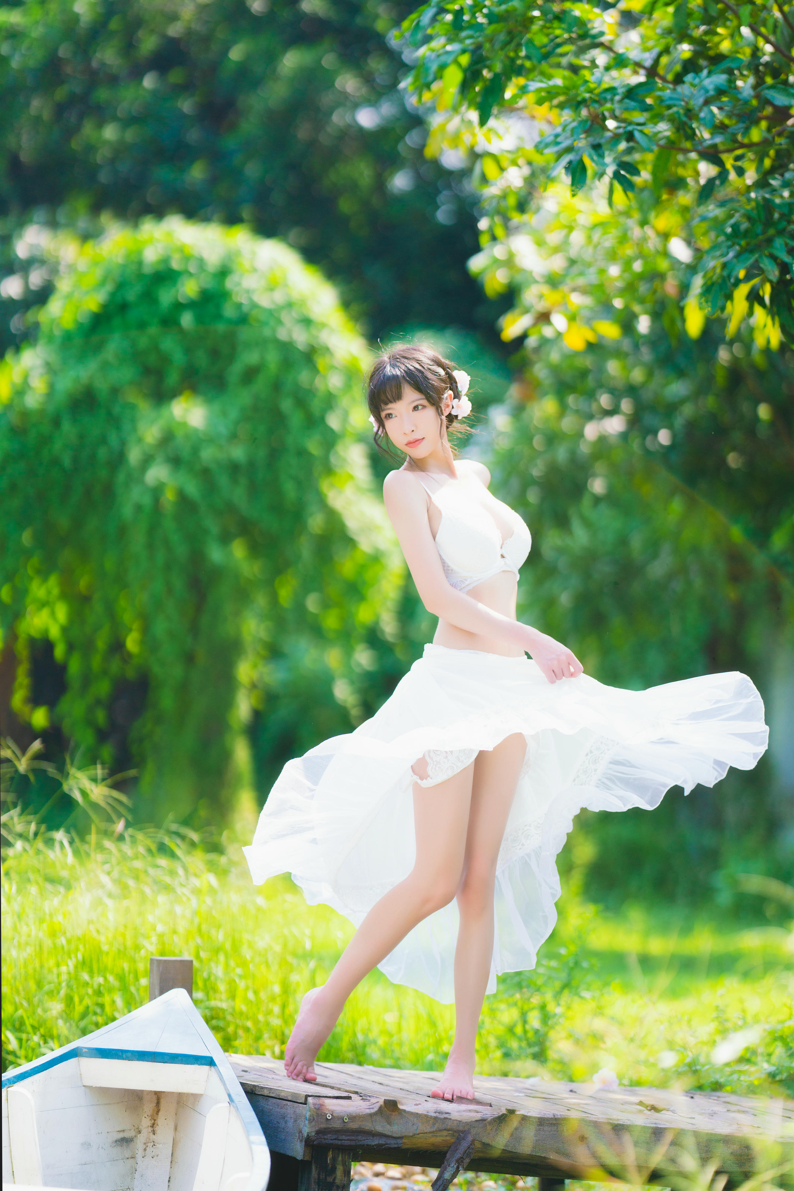 清水由乃 NO.027 蕾丝花园 [34P-794MB]_第2集