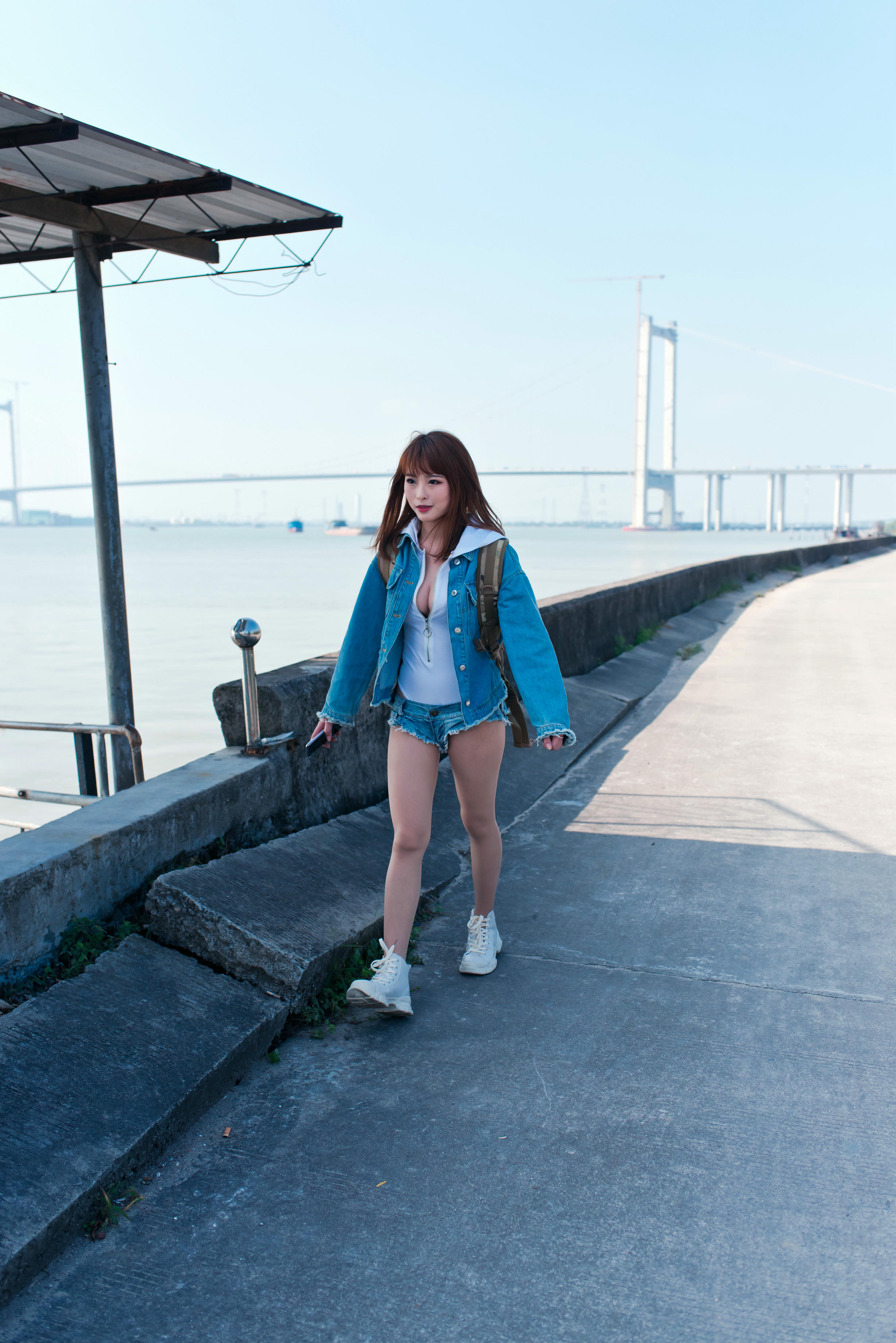 清水由乃 NO.003 御风街拍 轻水海鸥岛RS牛仔街拍 [413P-2.81GB]_第6集