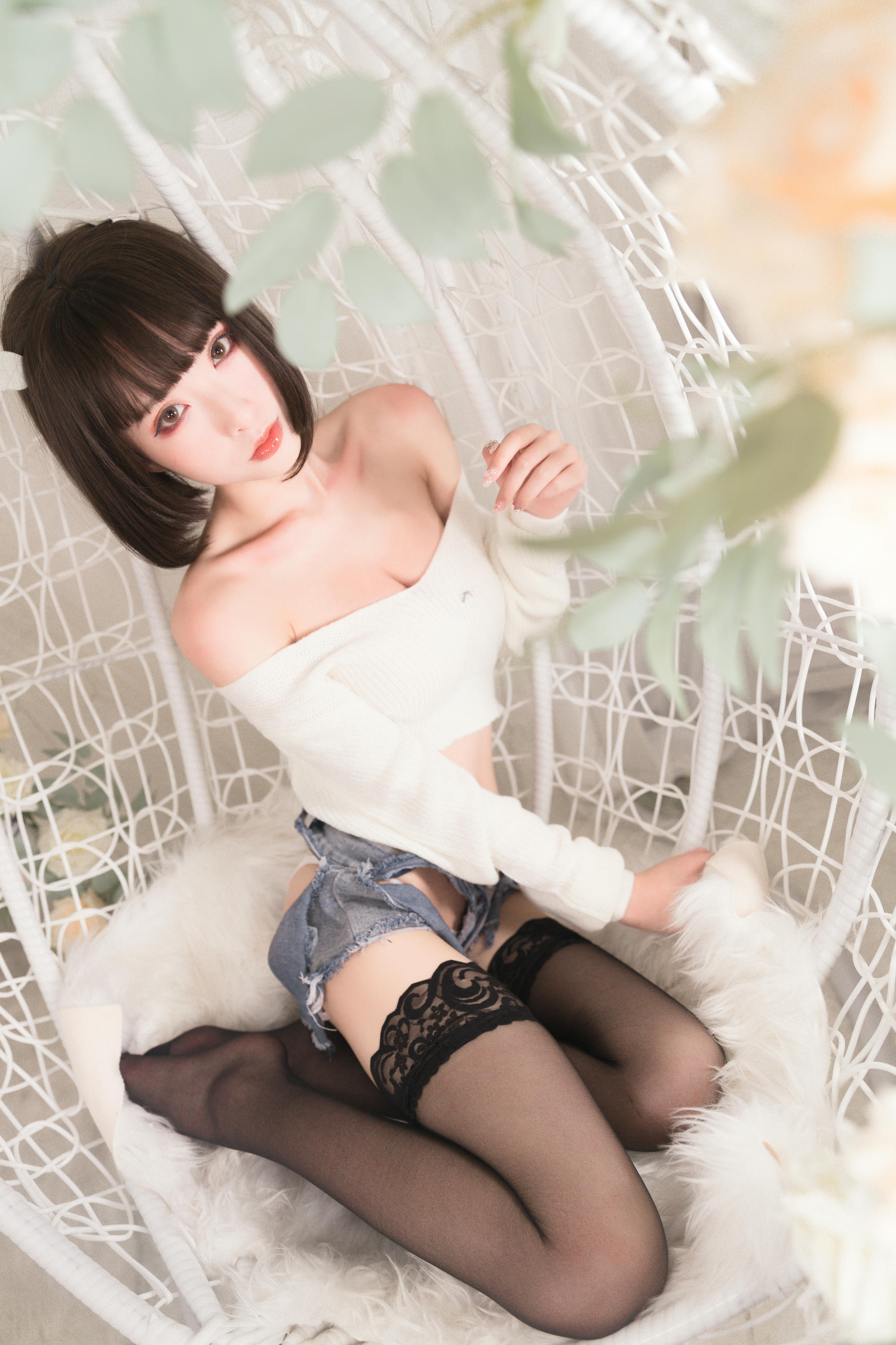 清水由乃 NO.037 白色毛衣[32P1V309M]_第2集