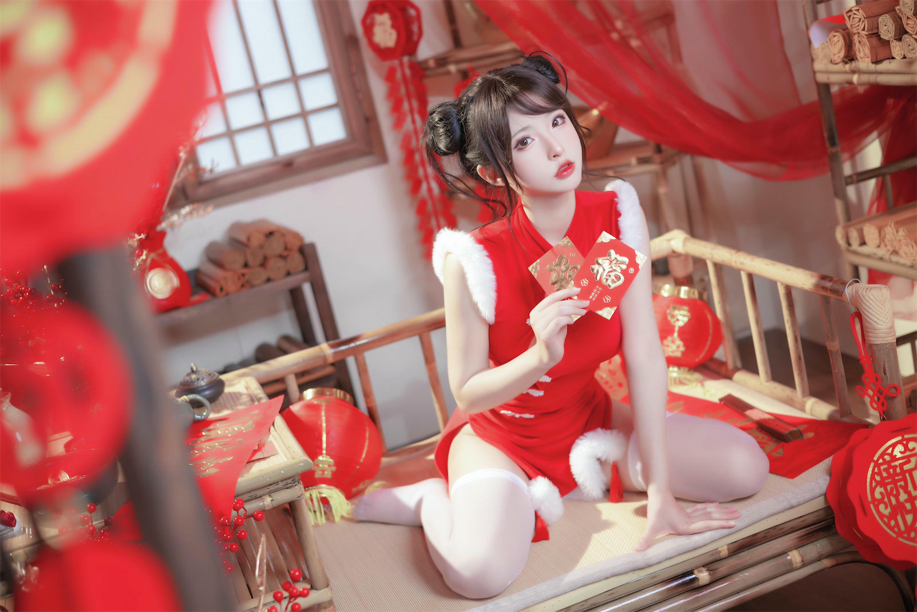 清水由乃 NO.045 2023新年旗袍 [77P-770MB]_第1集