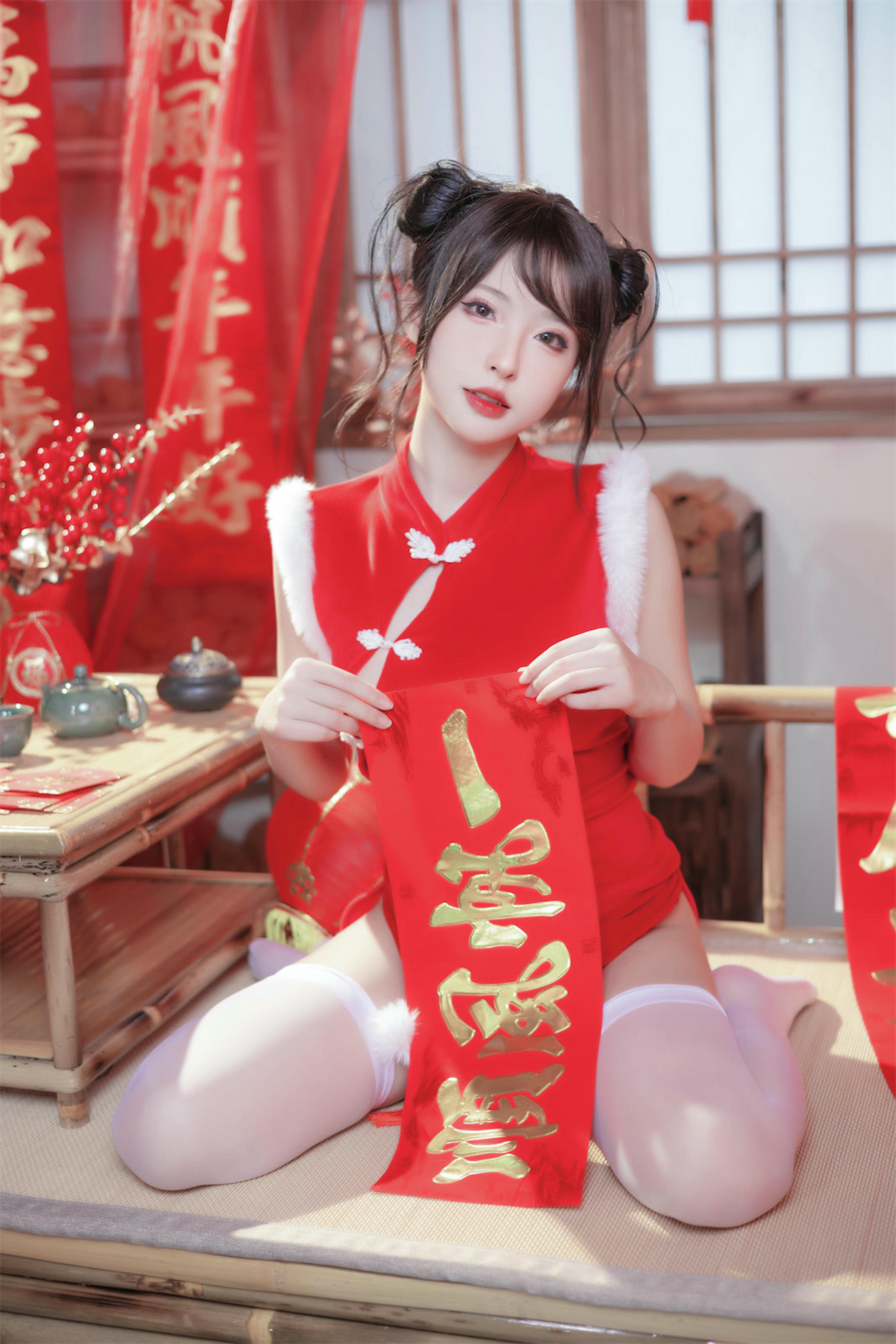 清水由乃 NO.045 2023新年旗袍 [77P-770MB]_第1集