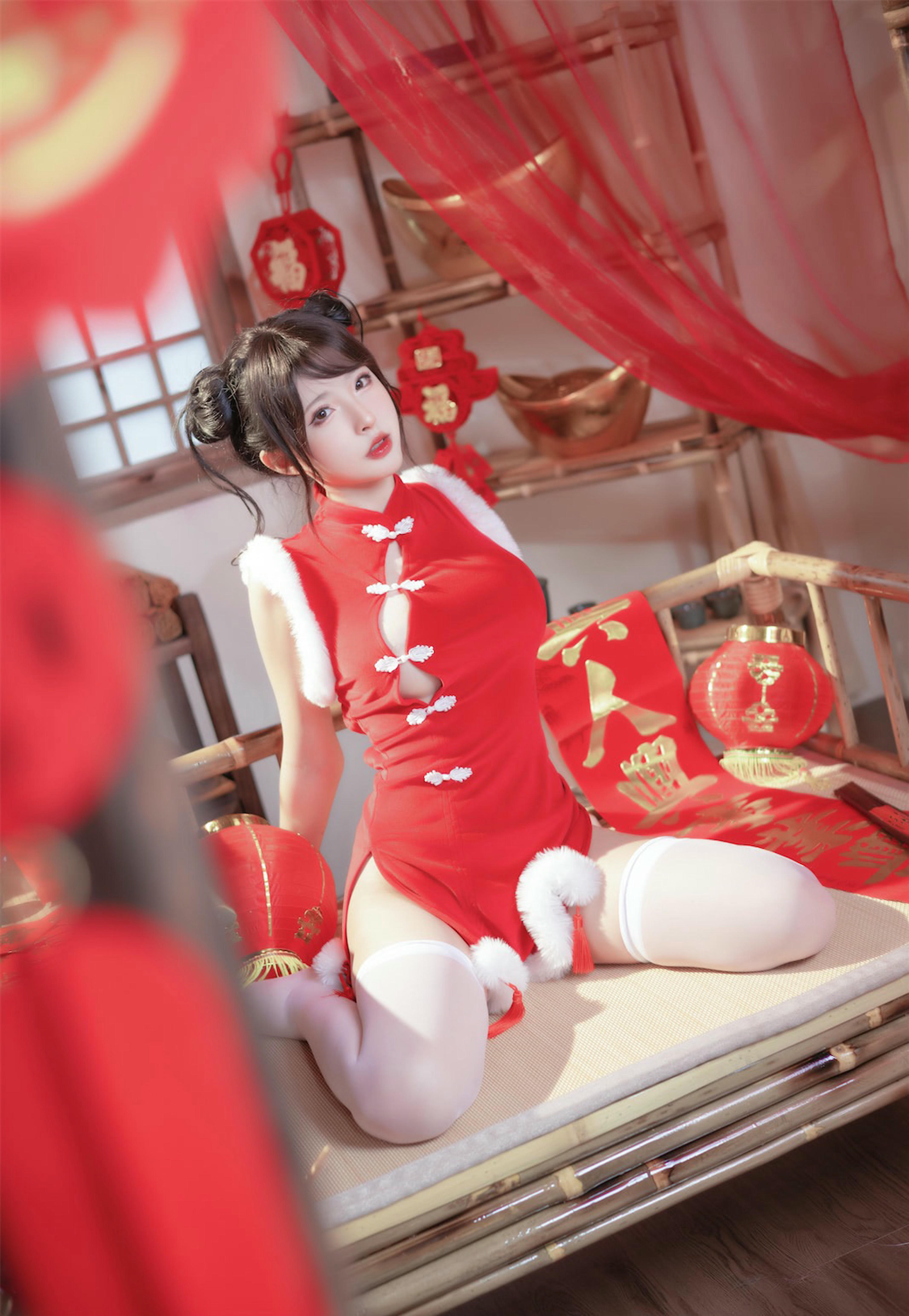 清水由乃 NO.045 2023新年旗袍 [77P-770MB]_第1集